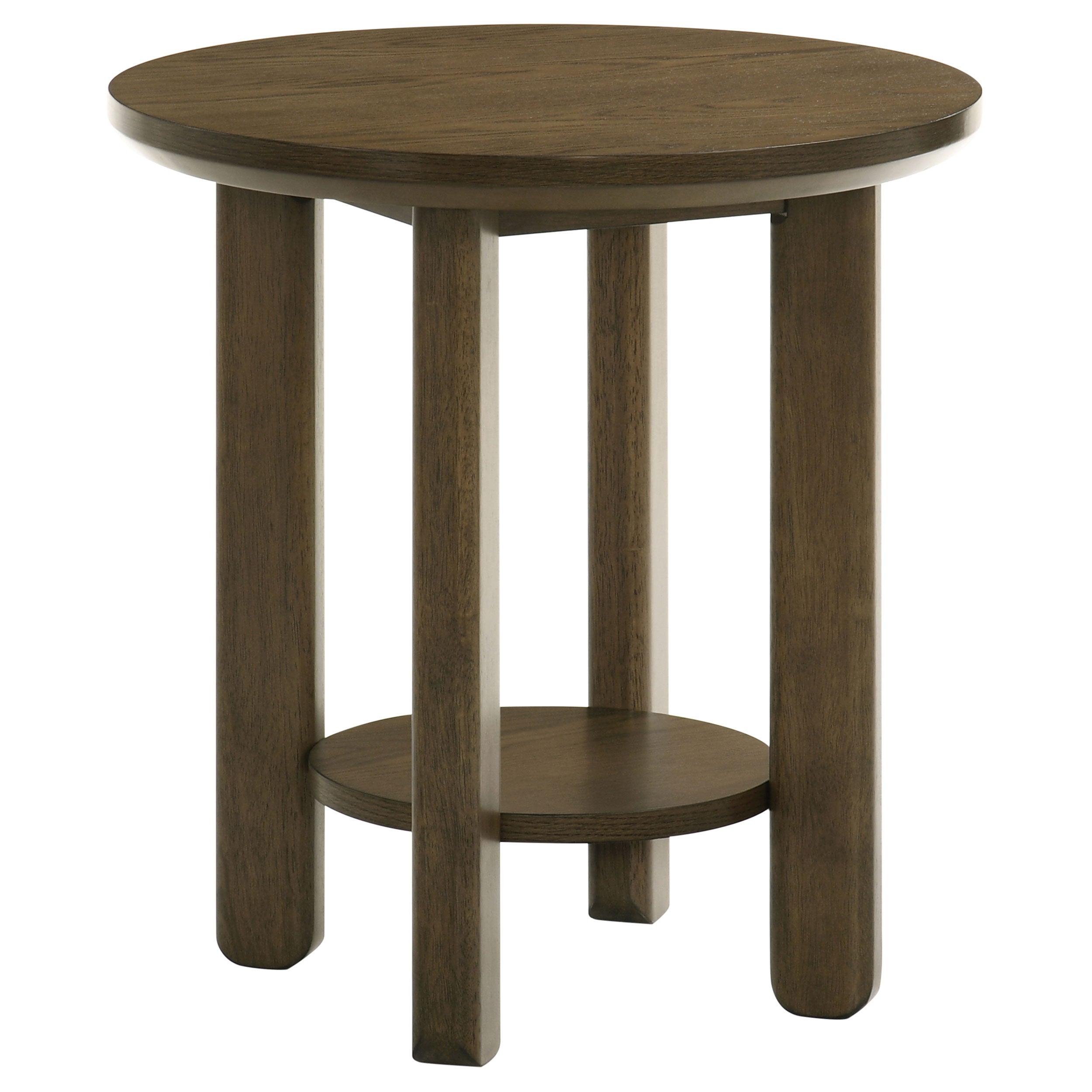 Ottowa Round Wood Coffee Table Set