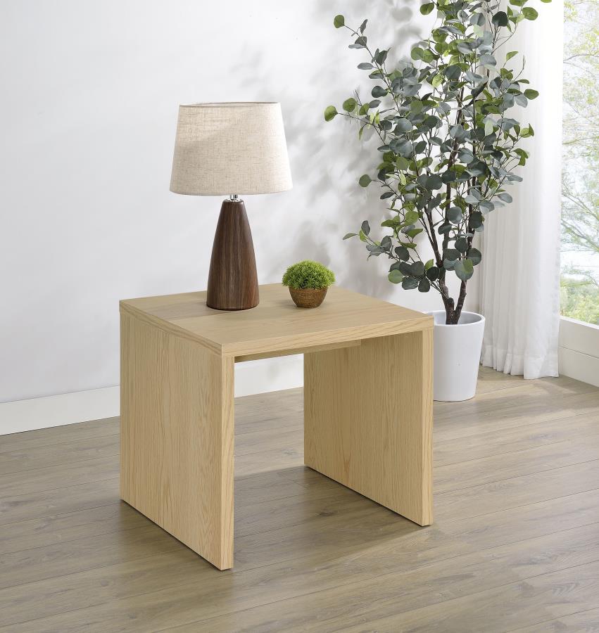 Canoga Engineered Wood Accent Side End Table