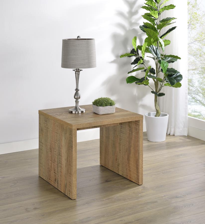 Canoga Engineered Wood Accent Side End Table