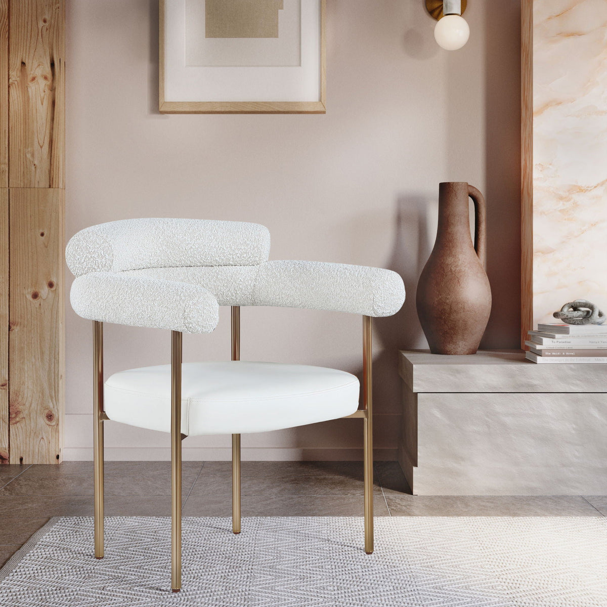 Blake - Dining Chair (Set of 2) with Bronze Legs