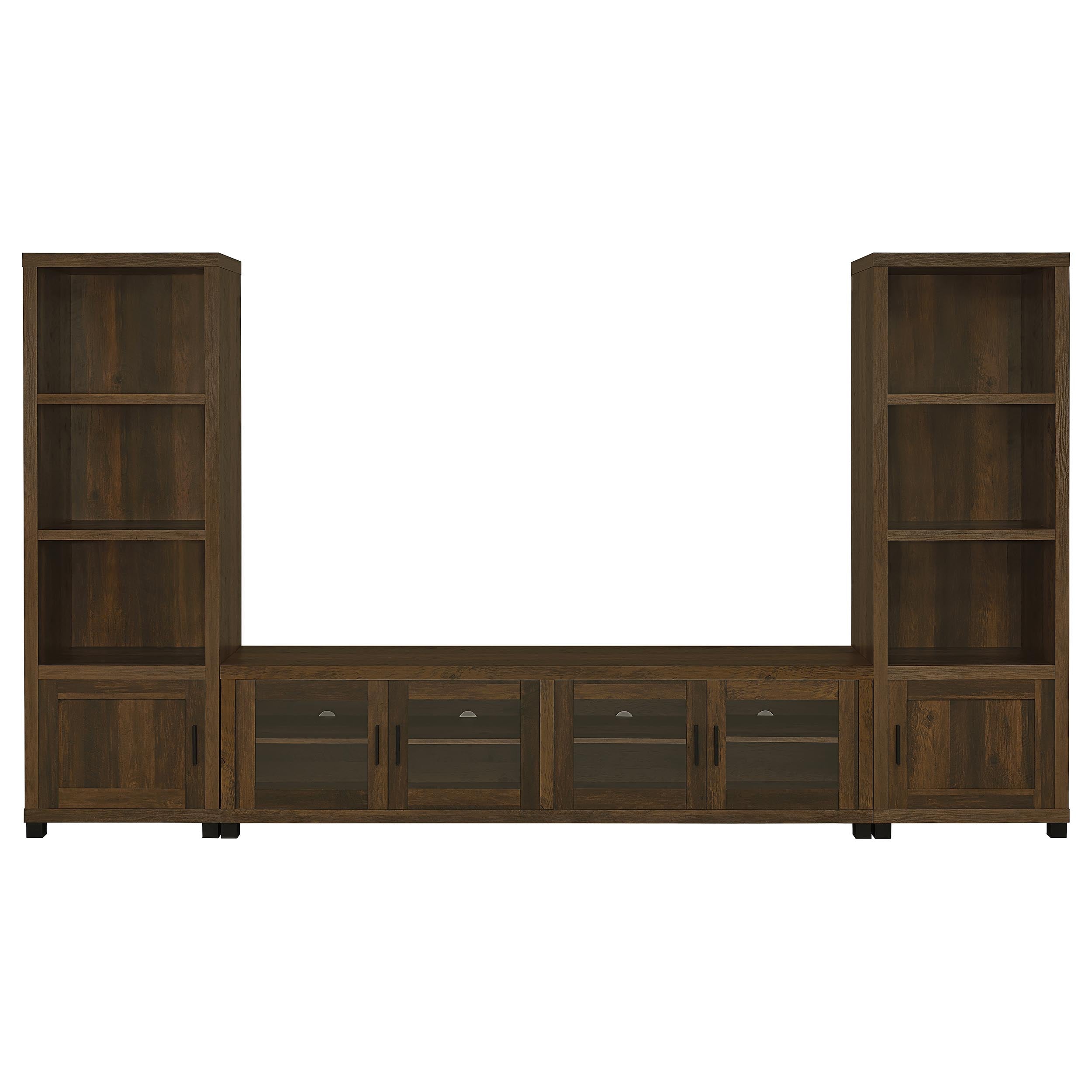 Sachin 3-shelf Engineered Wood Media Tower