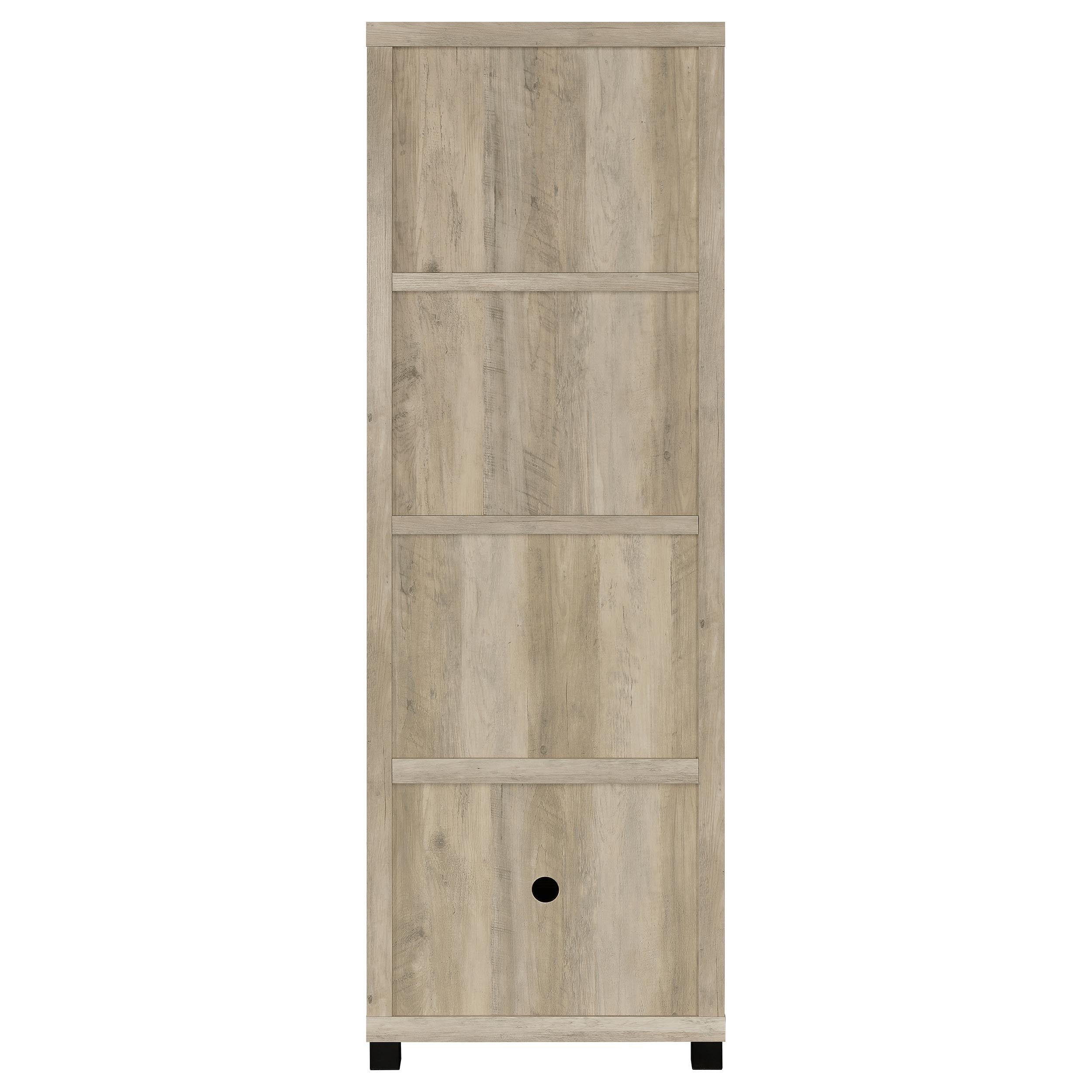 Sachin 3-shelf Engineered Wood Media Tower