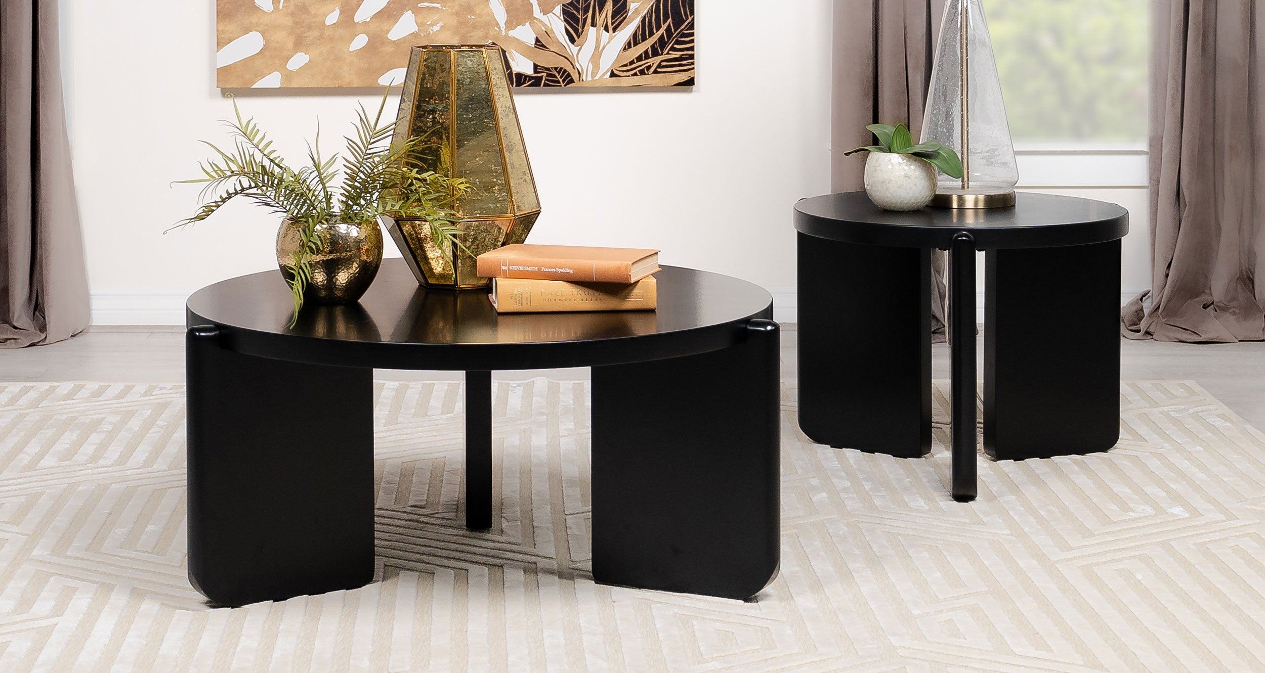 Cordova Solid Wood Coffee and End Table Set