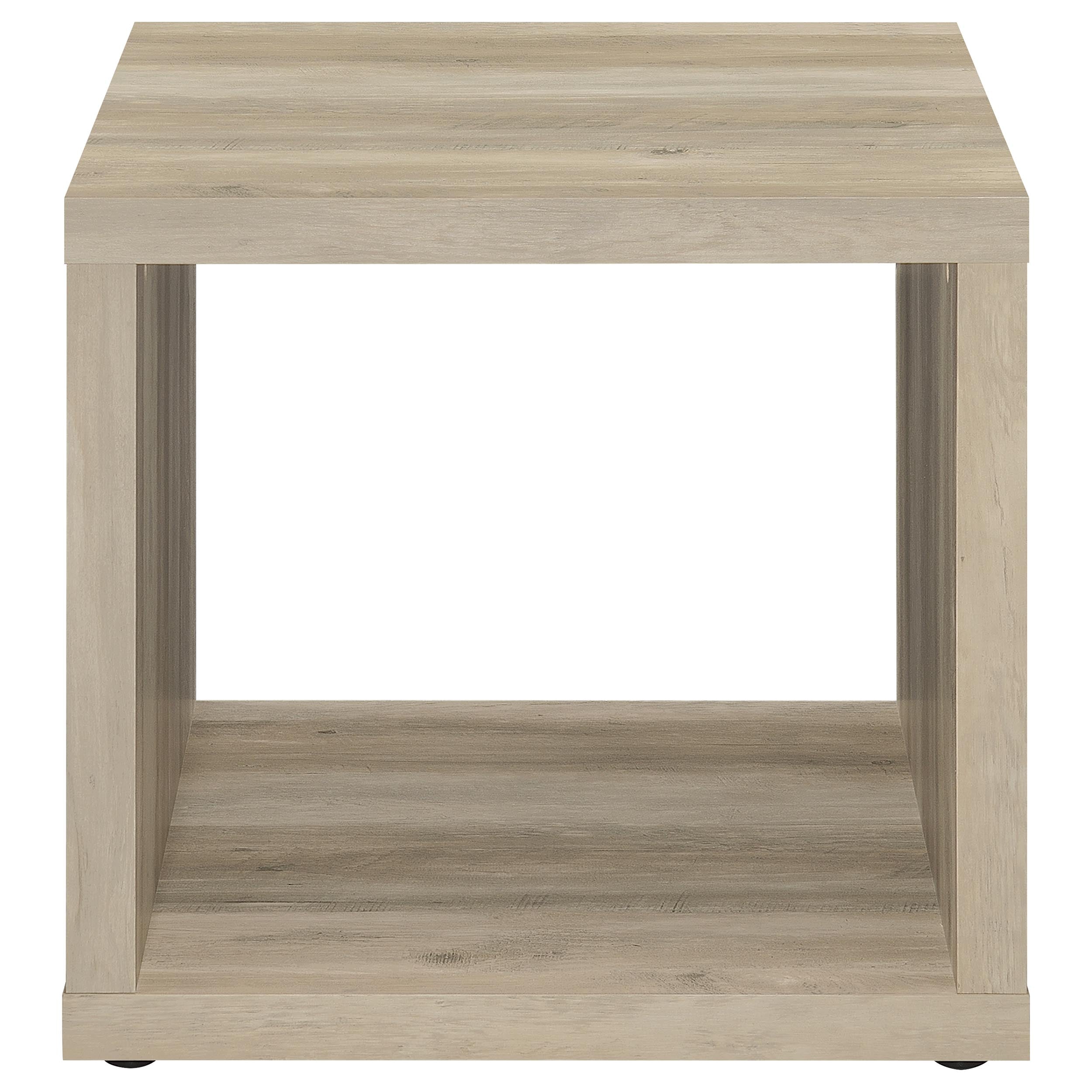 Frisco Square Engineered Wood Side End Table