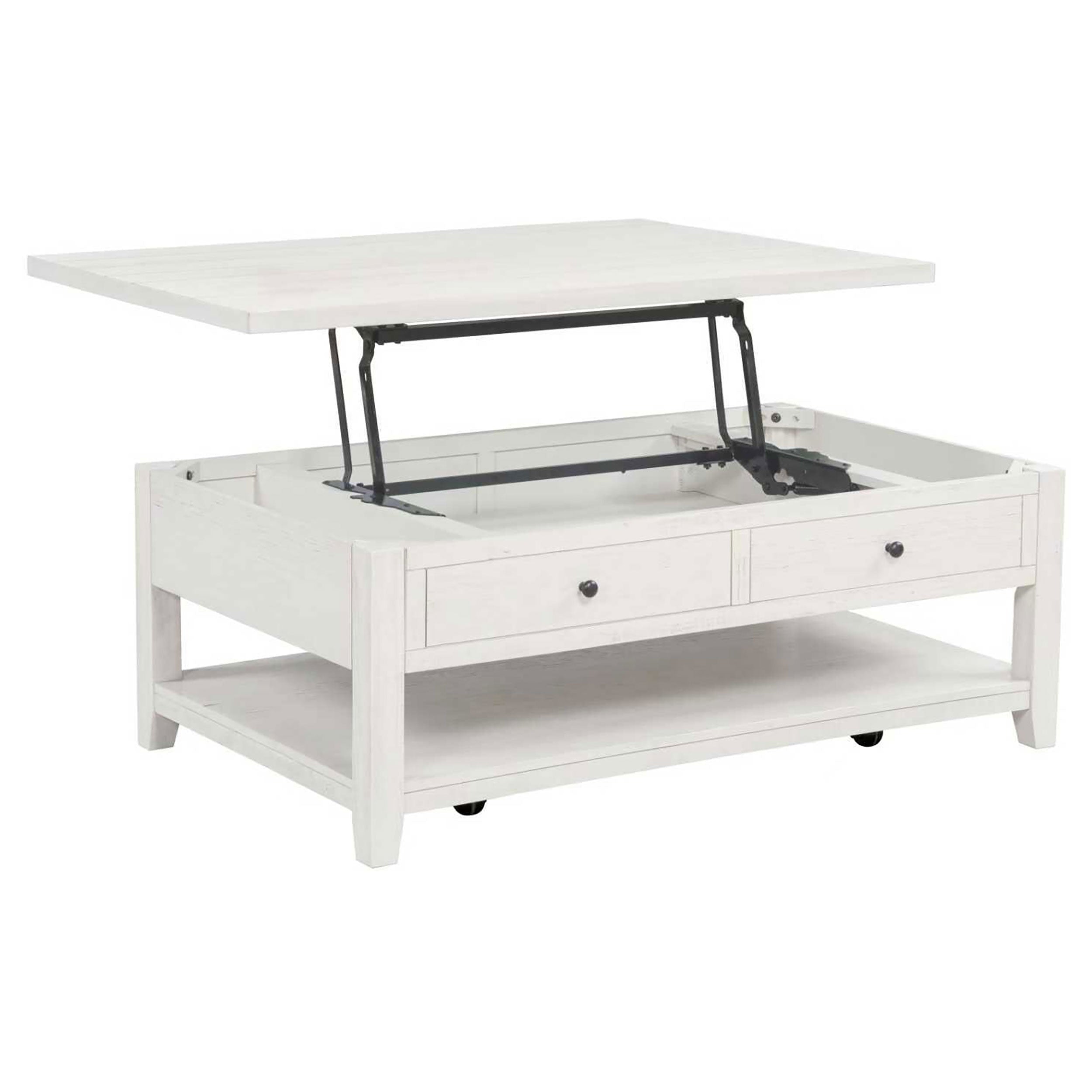 Payne 48-inch Mobile Lift Top Coffee Table