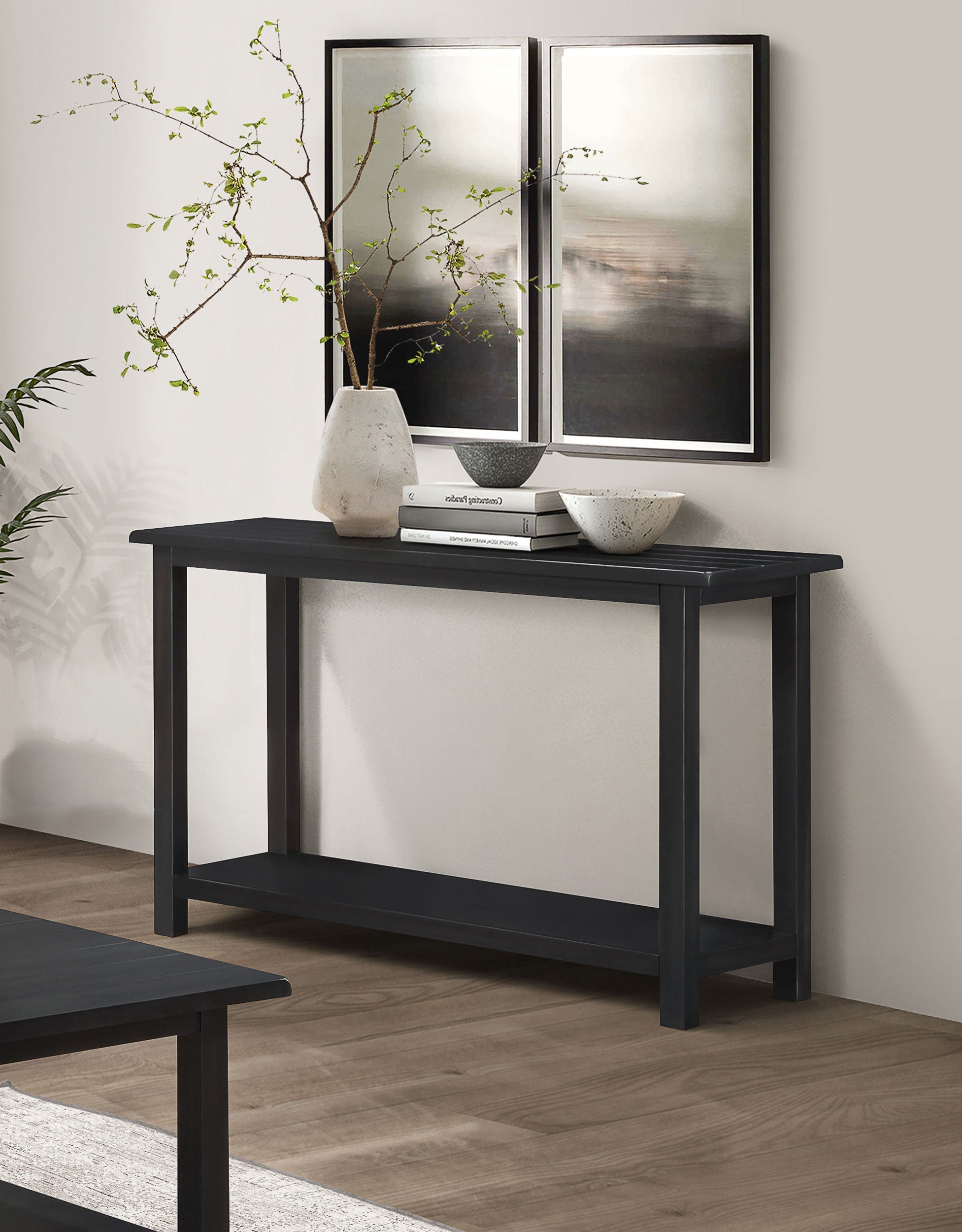 Payne Wood Entryway Sofa Console Table