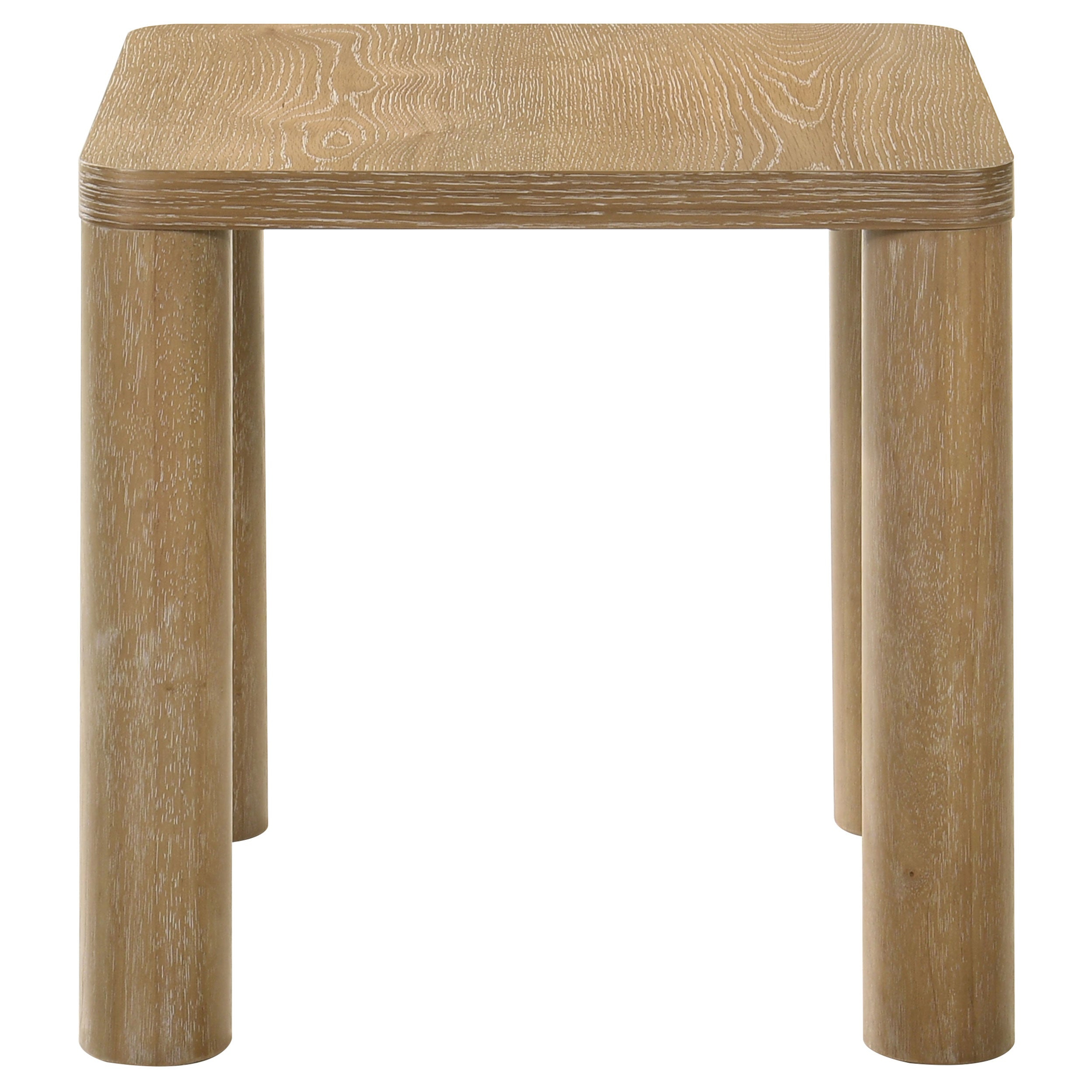 Castlewood Engineered Wood Accent Side End Table