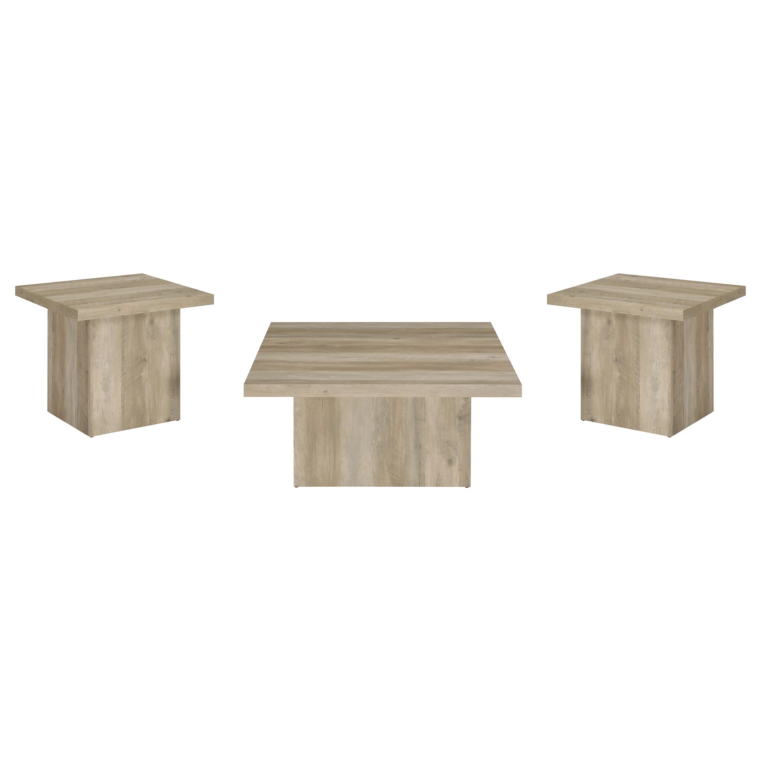 Devar Square Coffee and End Table Set