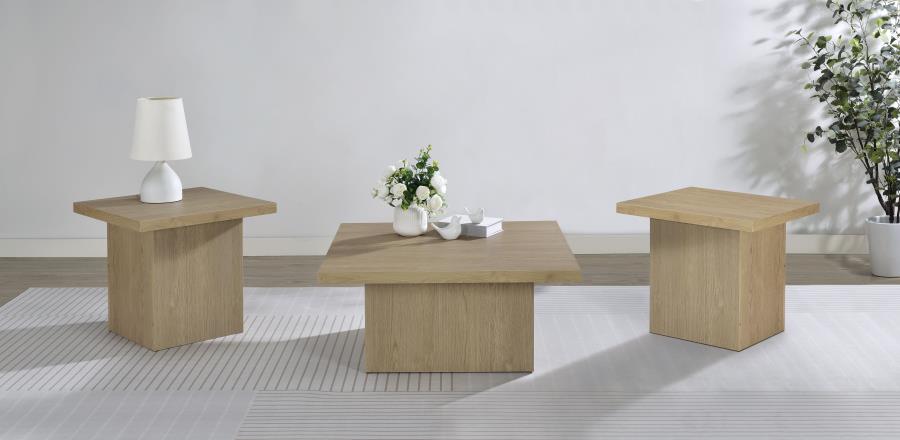 Devar Square Coffee and End Table Set