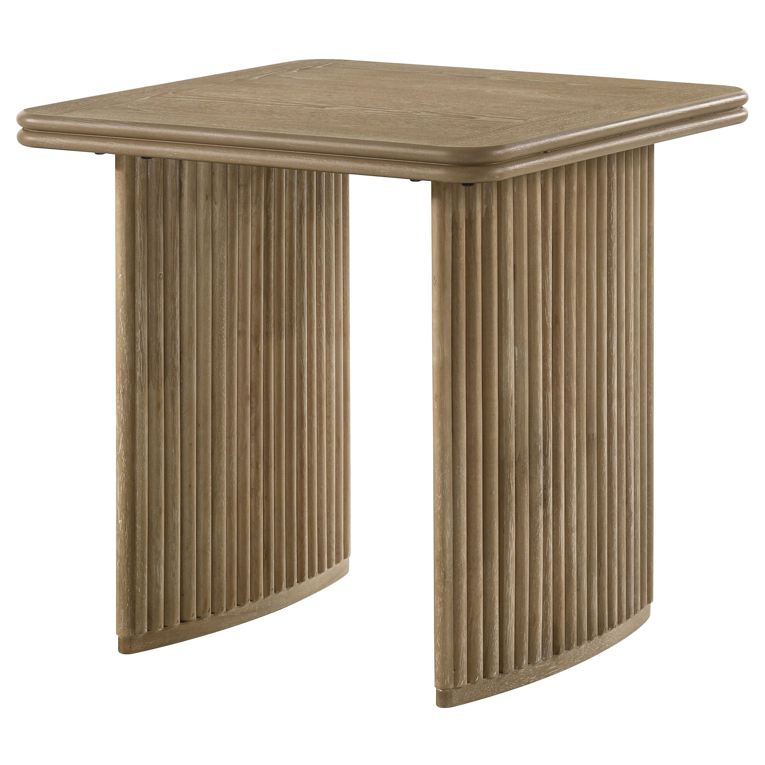 Adina Square Wood Side End Table