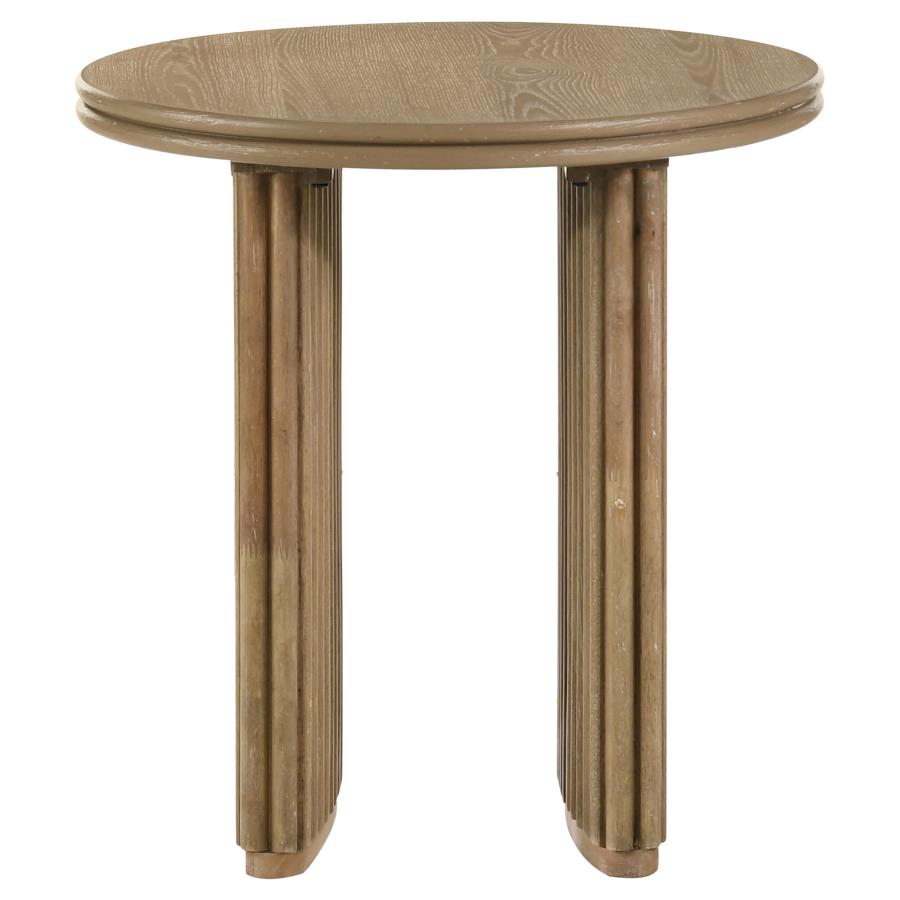 Adina Square Wood Side End Table
