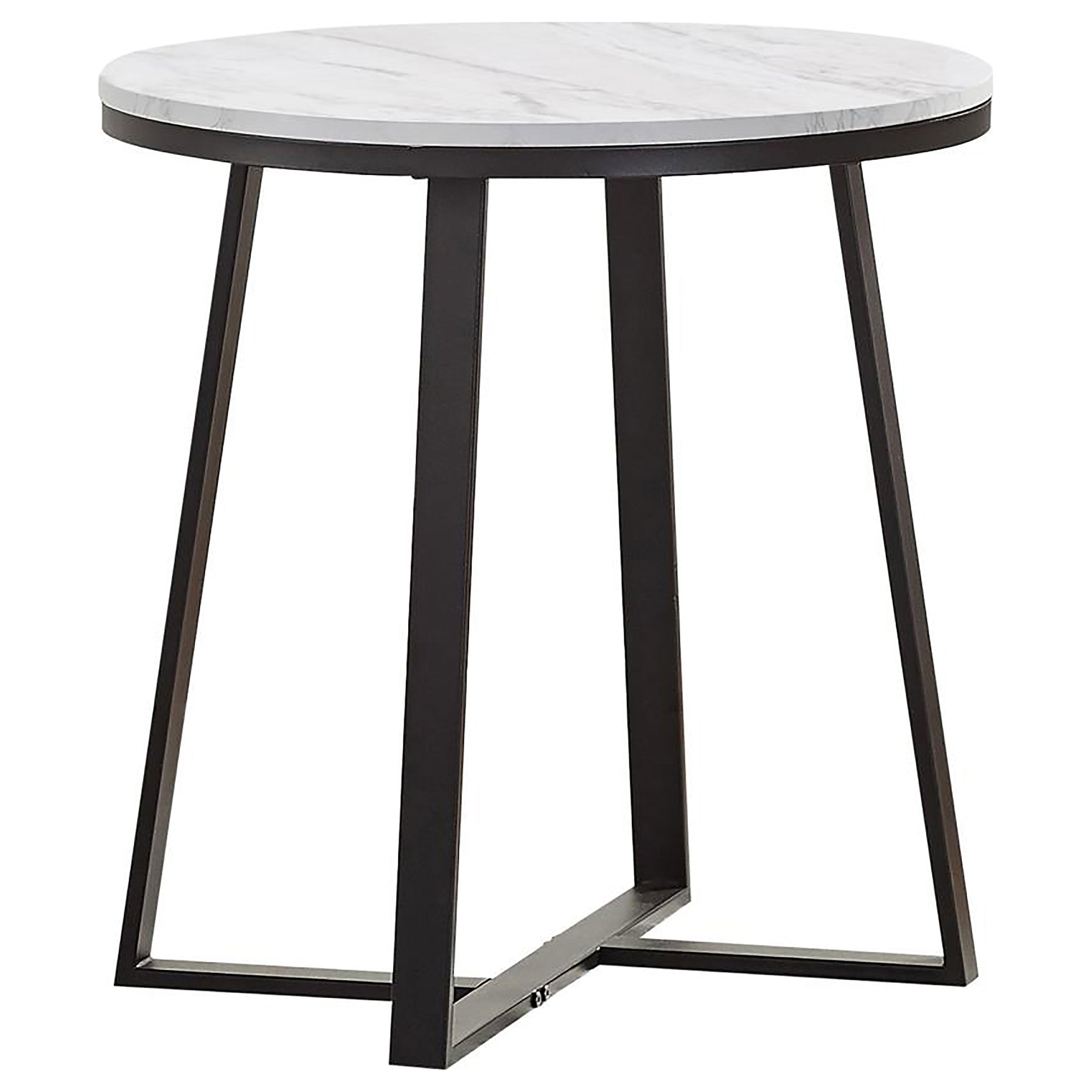 Hugo Coffee and End Table Set Faux Marble