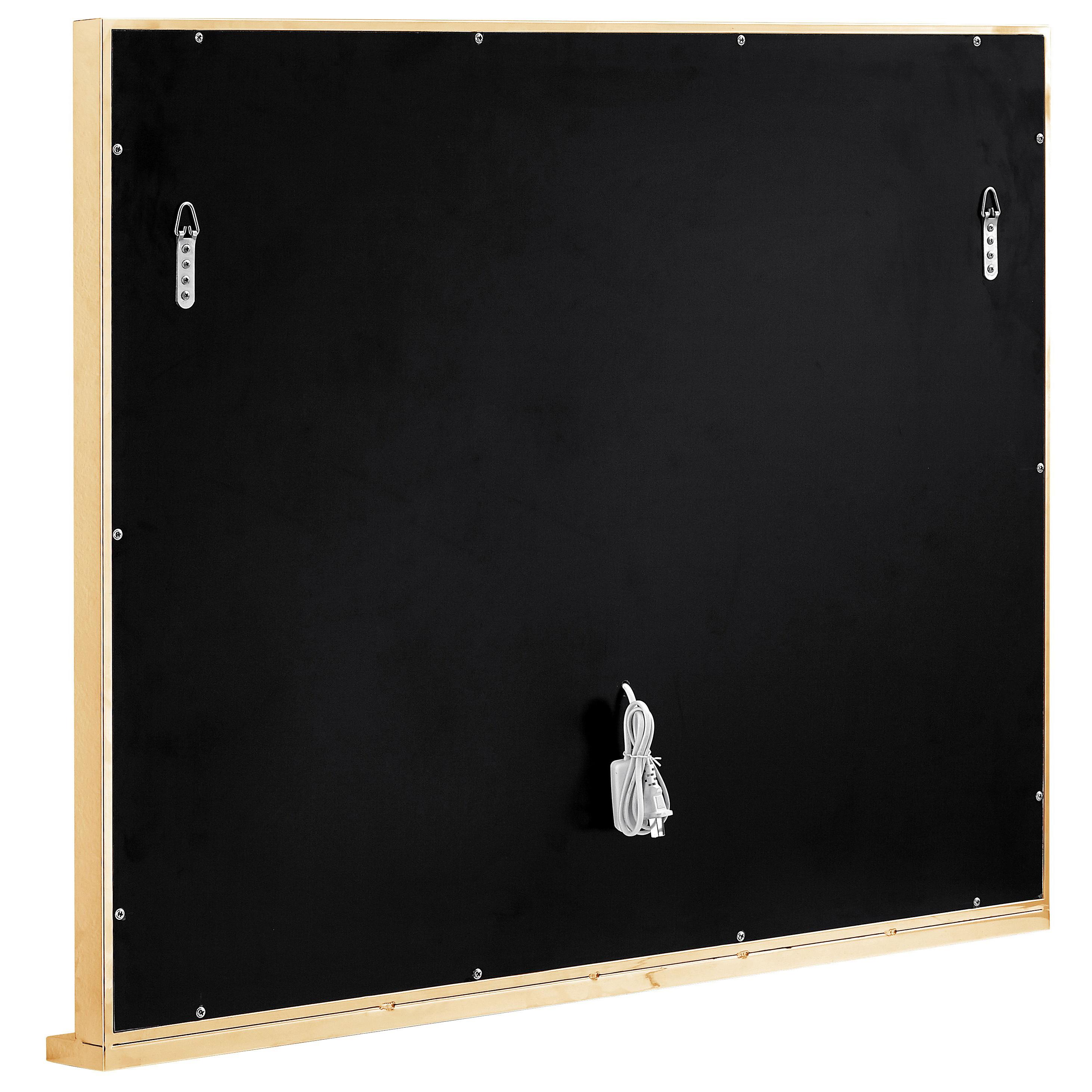 Meridian Hollywood Gold Mirror