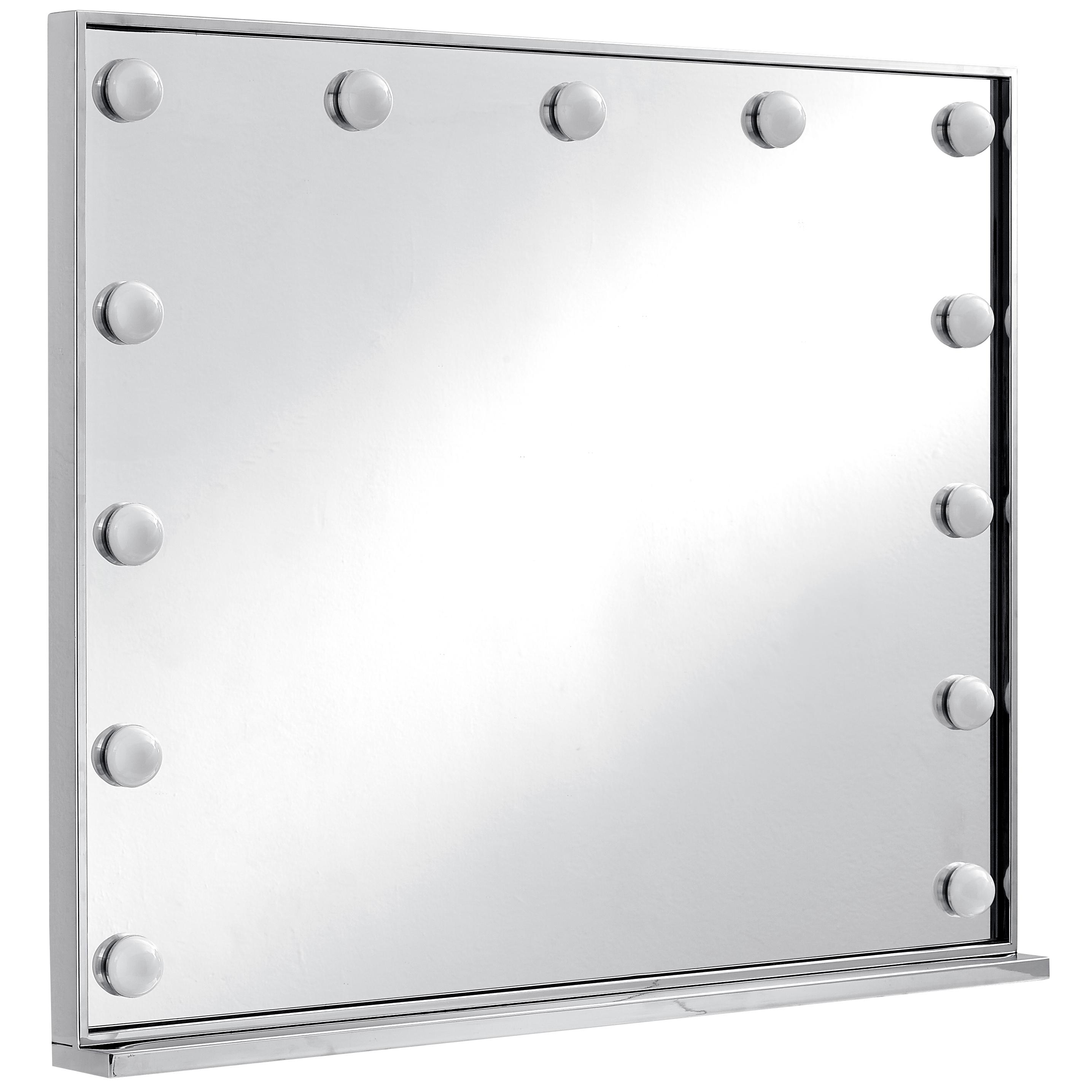 Meridian Hollywood Chrome Mirror