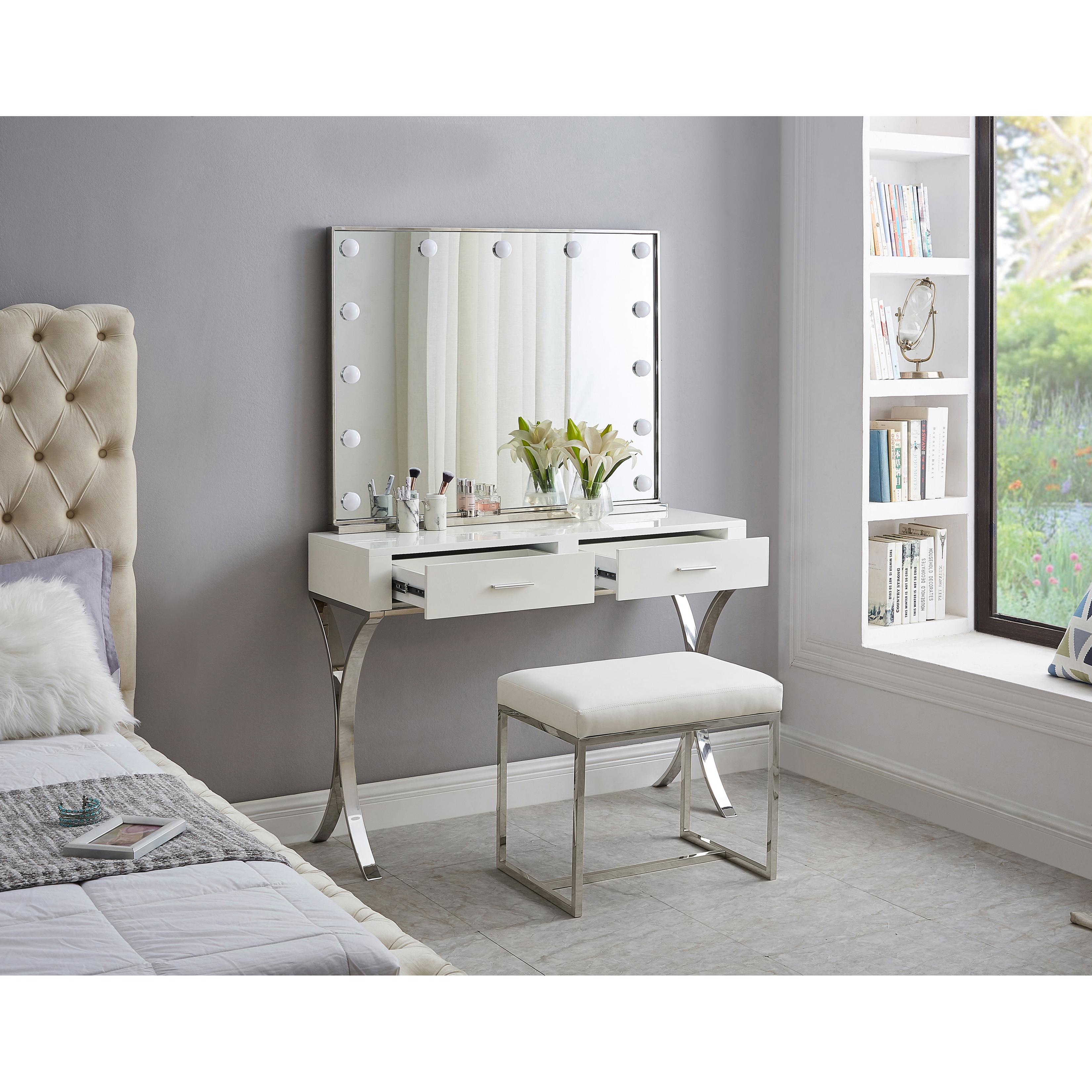 Meridian Hollywood Chrome Mirror
