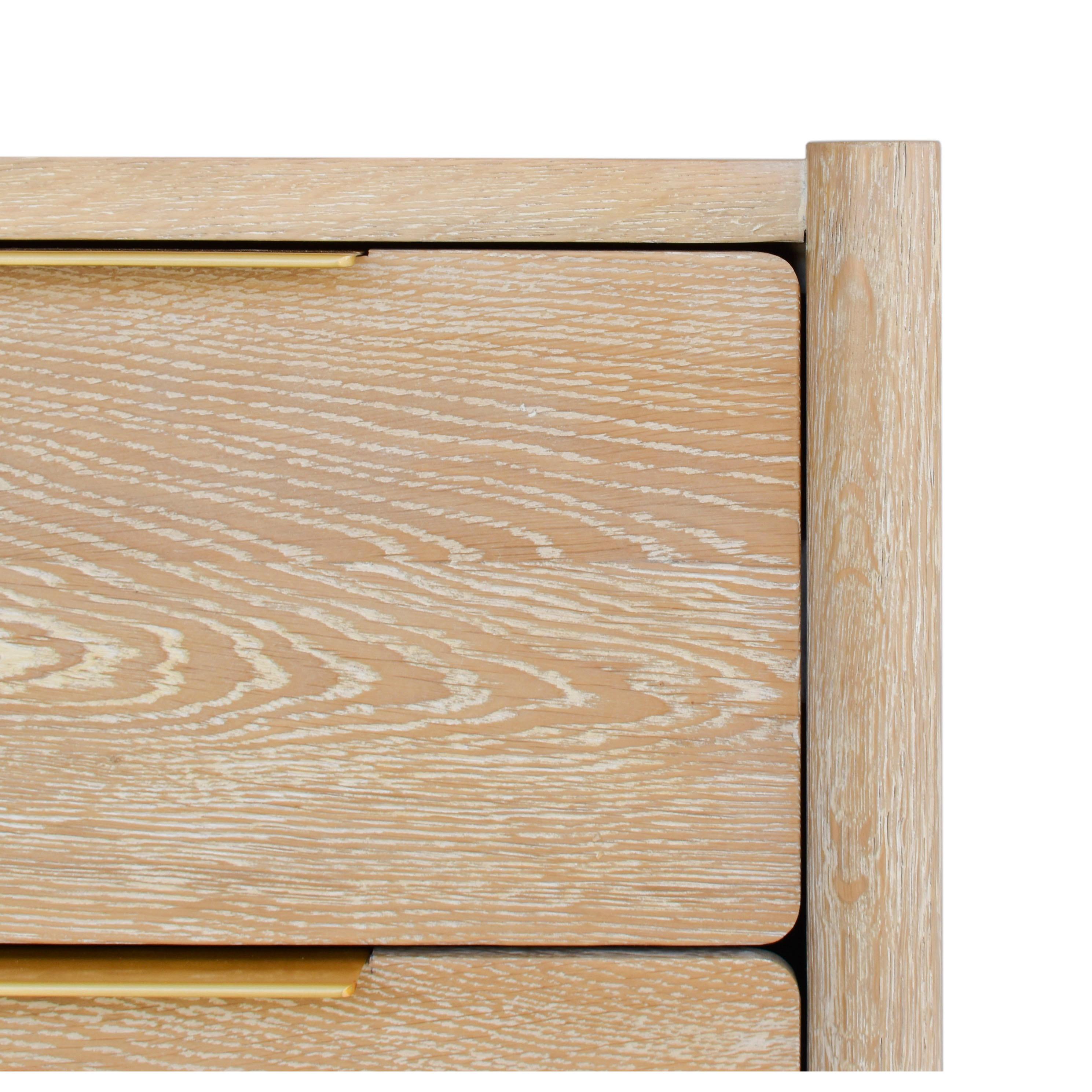 Meridian Oakwood White Oak Night Stand