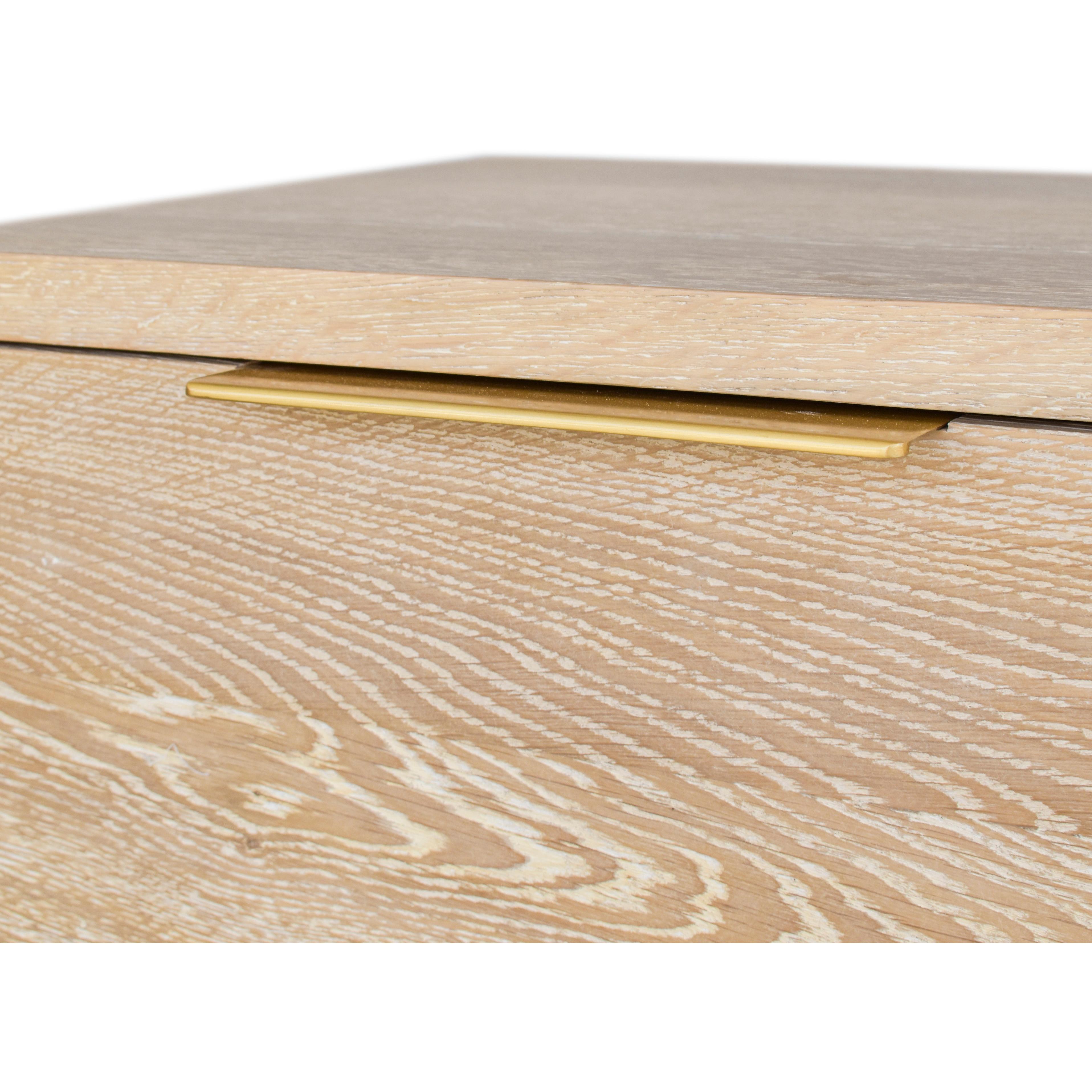 Meridian Oakwood White Oak Night Stand