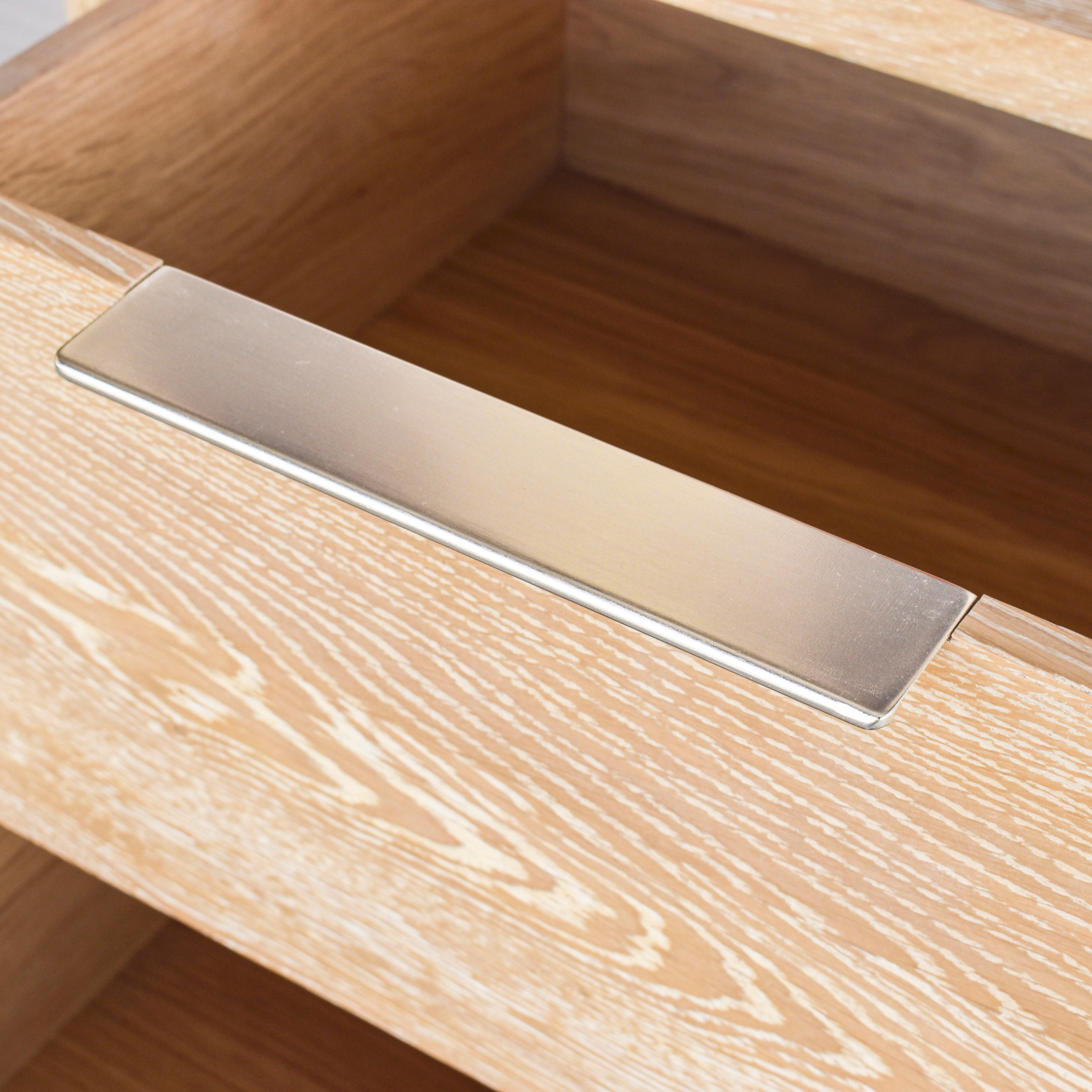 Meridian Oakwood White Oak Night Stand