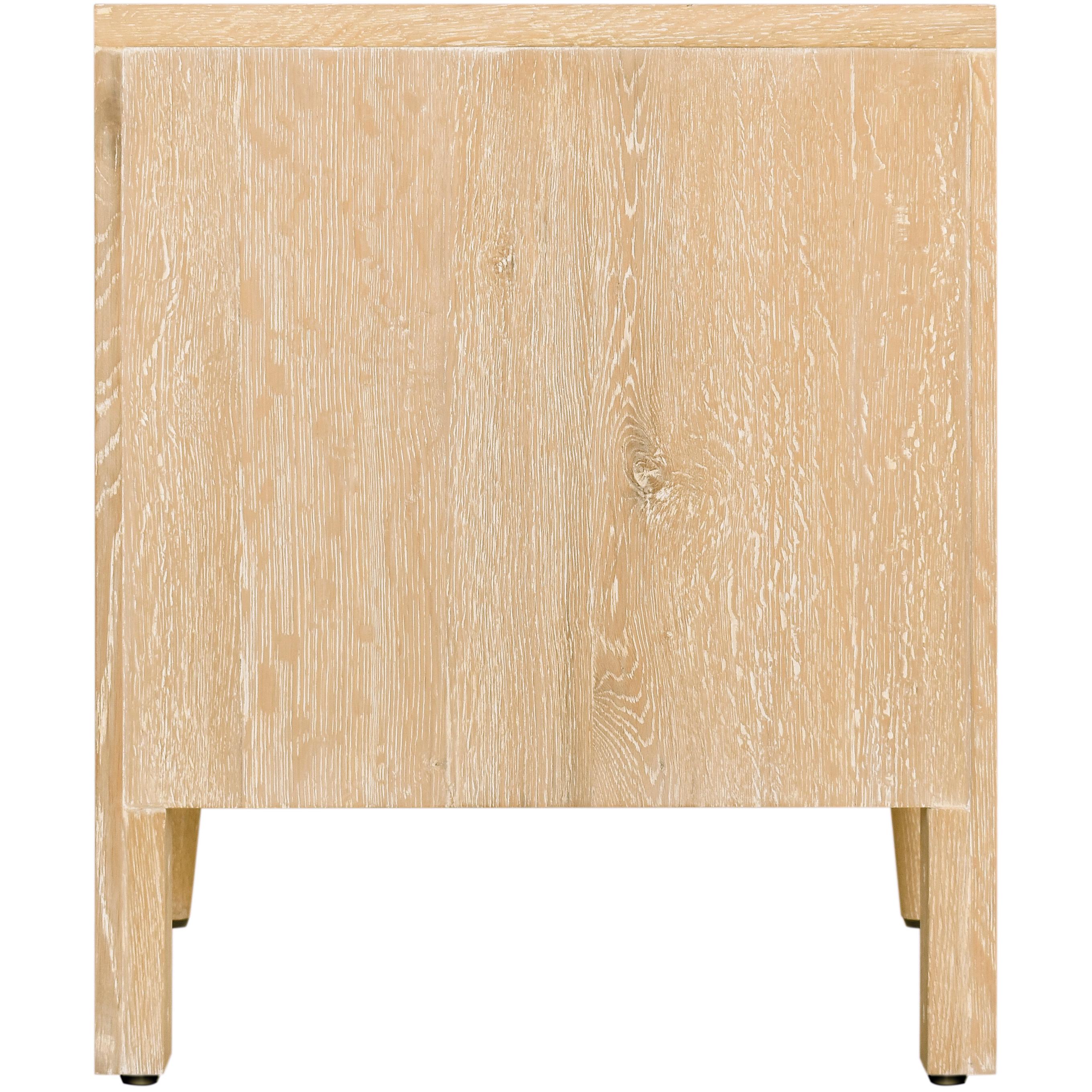 Meridian Oakwood White Oak Night Stand