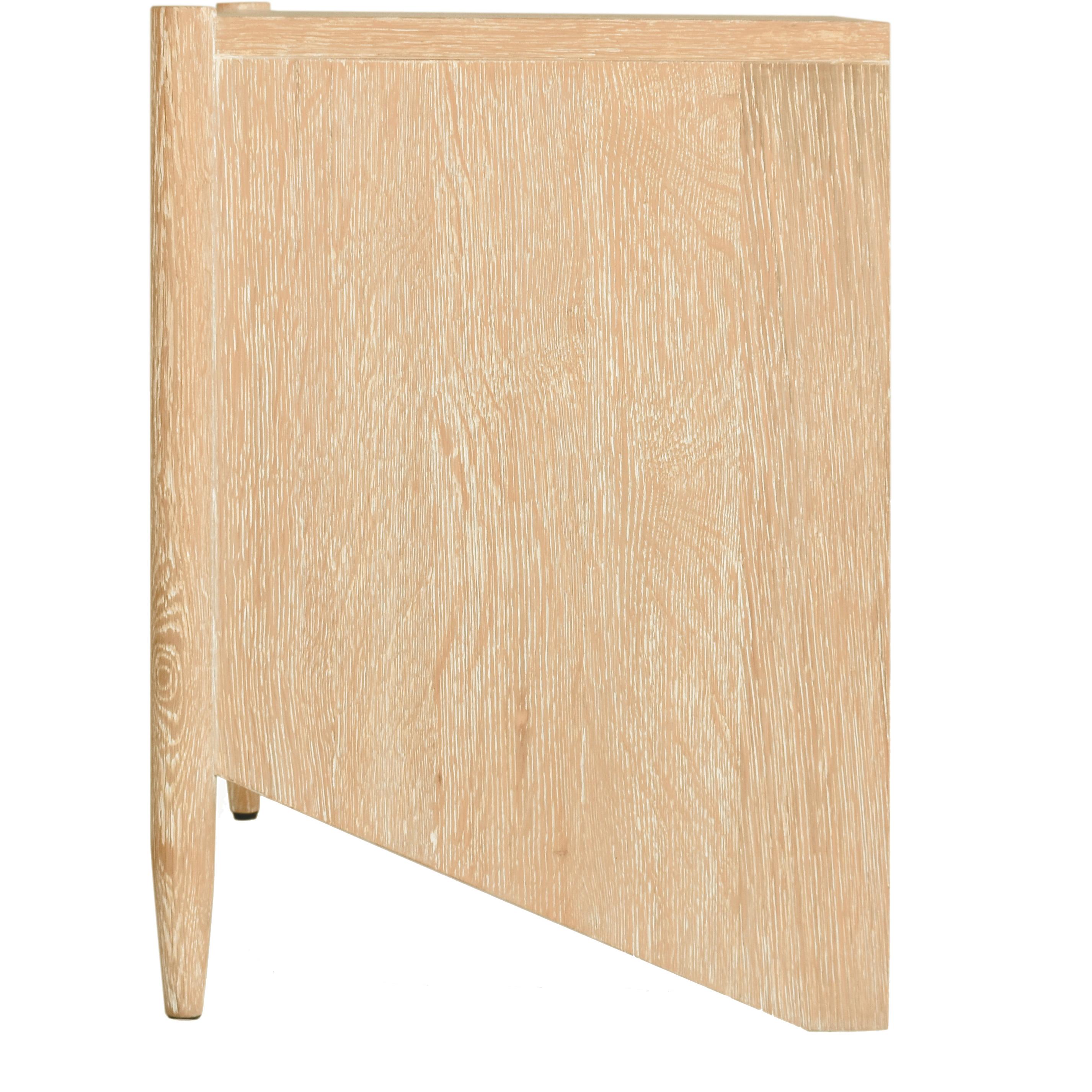 Meridian Oakwood White Oak Night Stand