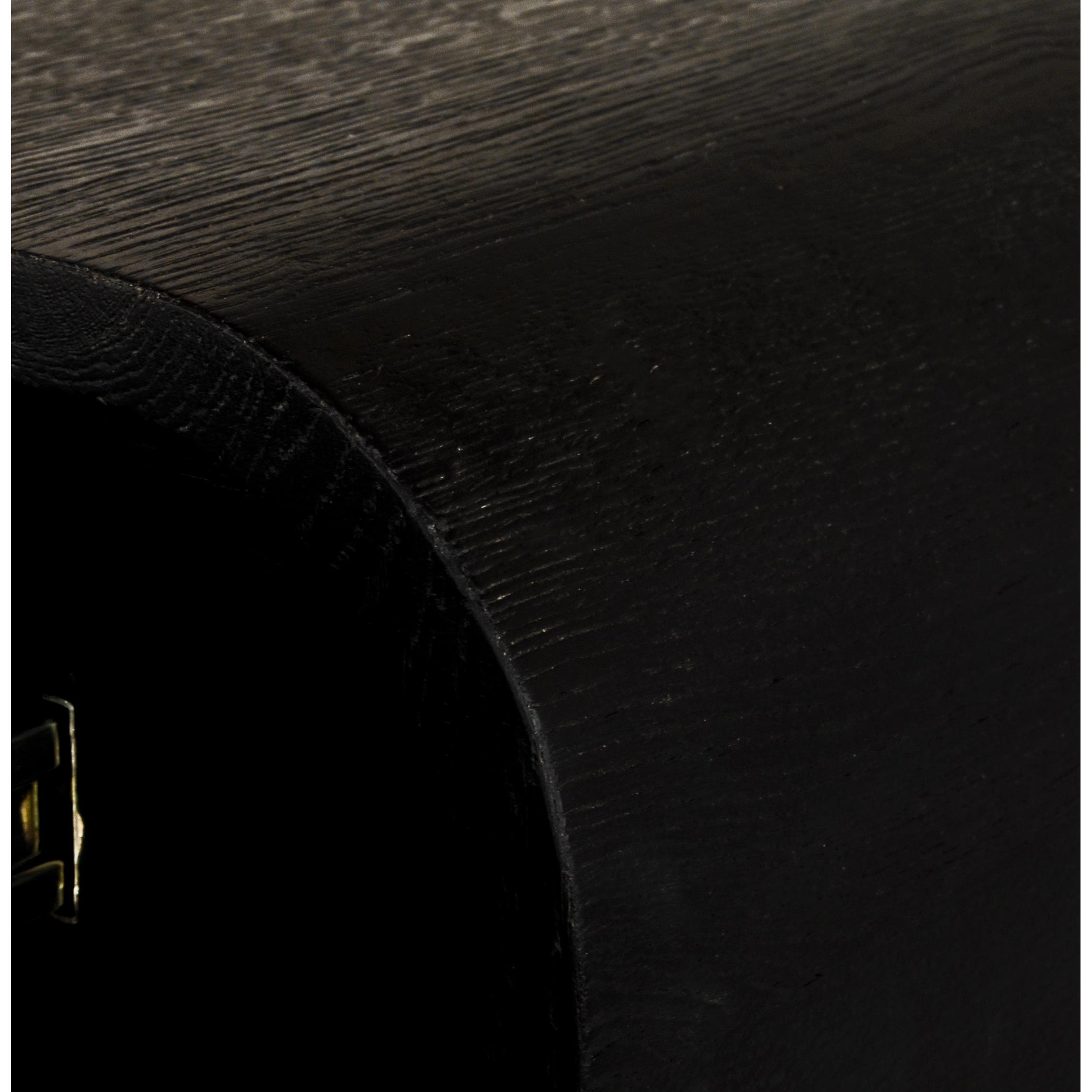 Meridian Cresthill Black Oak Night Stand