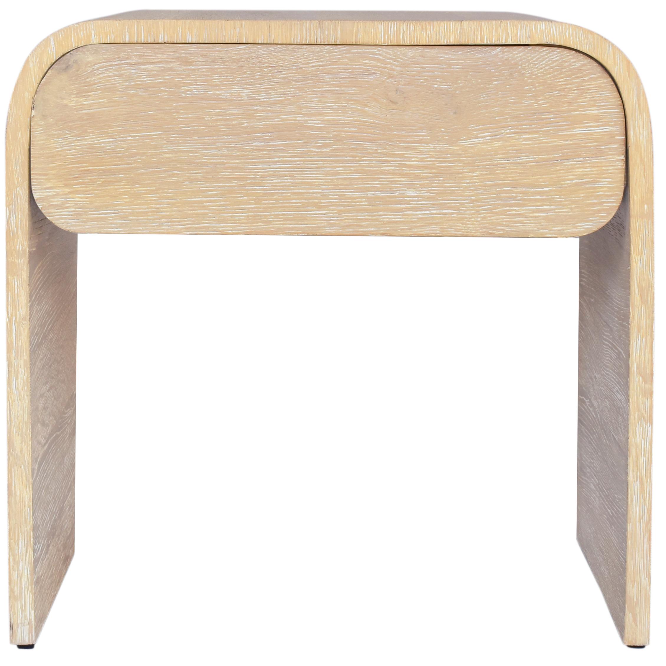 Meridian Cresthill White Oak Night Stand