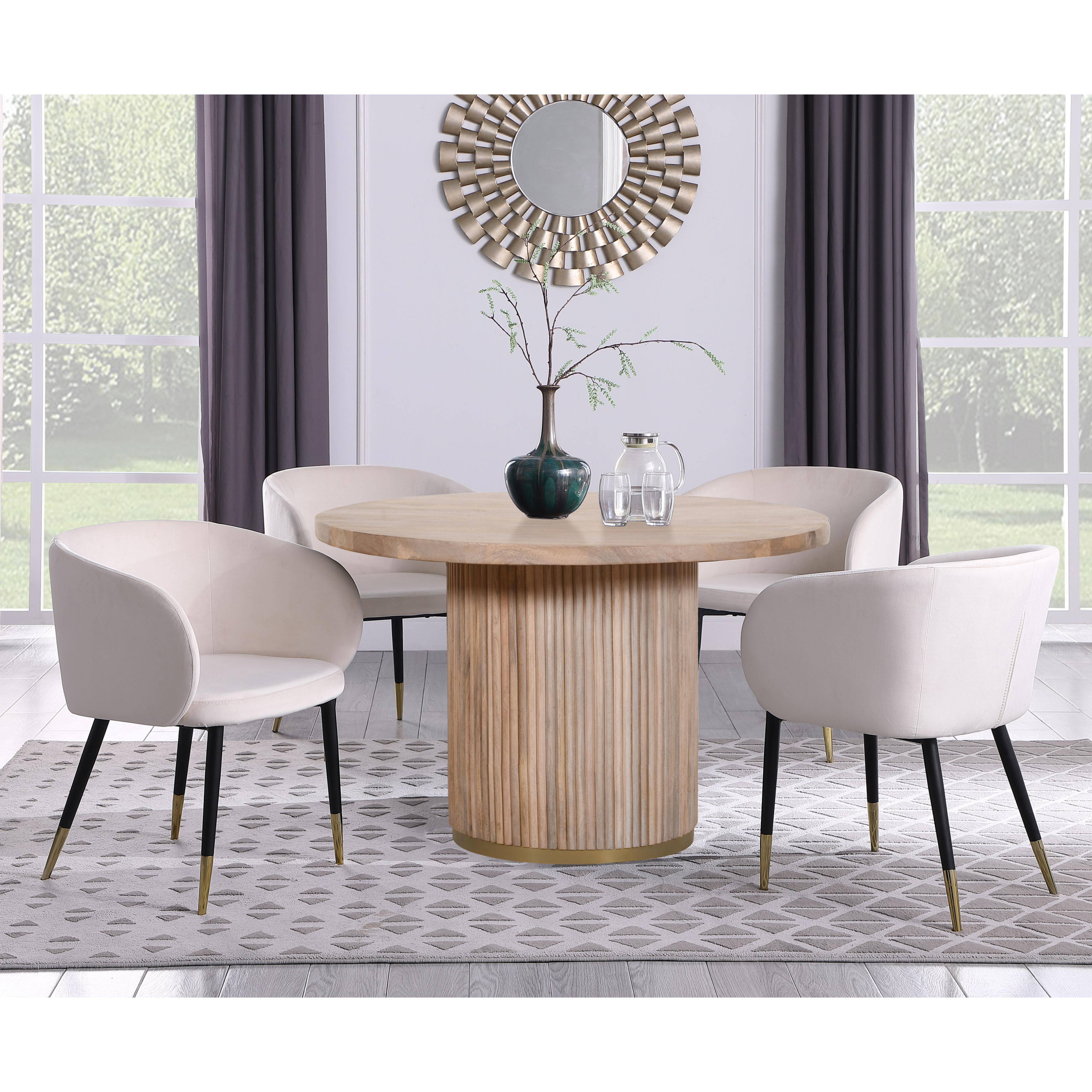 Meridian Oakhill Natural Dining Table