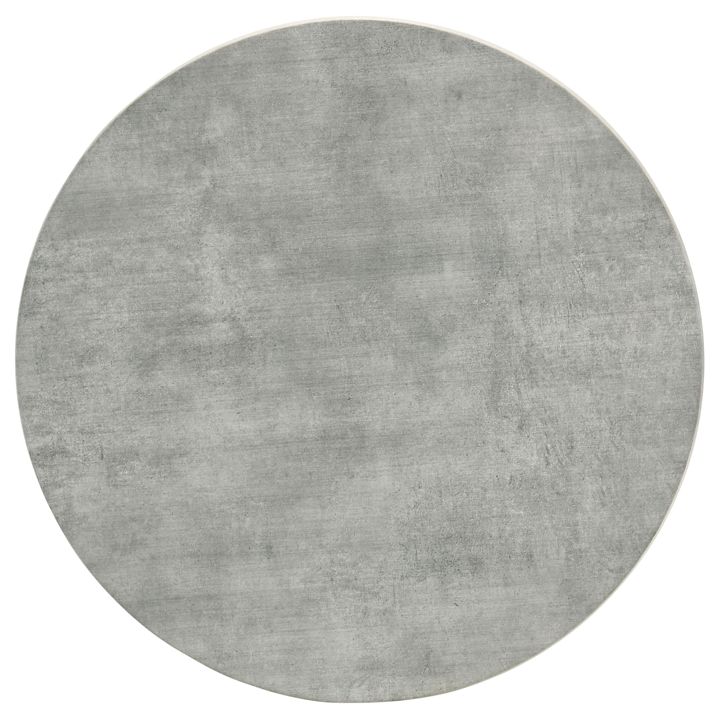 Hadi Round SmartTop Coffee and End Table Set Cement