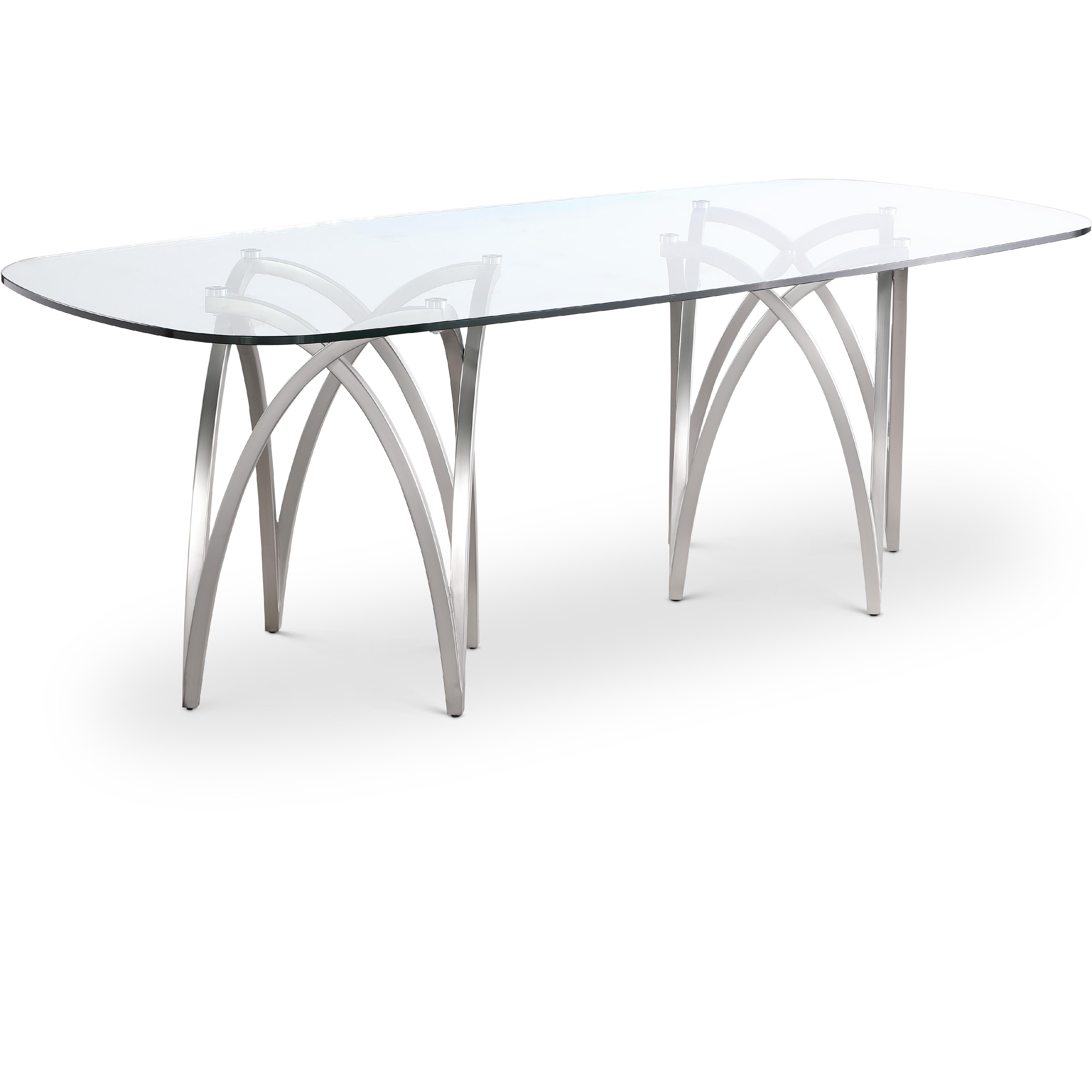 Meridian Madelyn Silver Dining Table