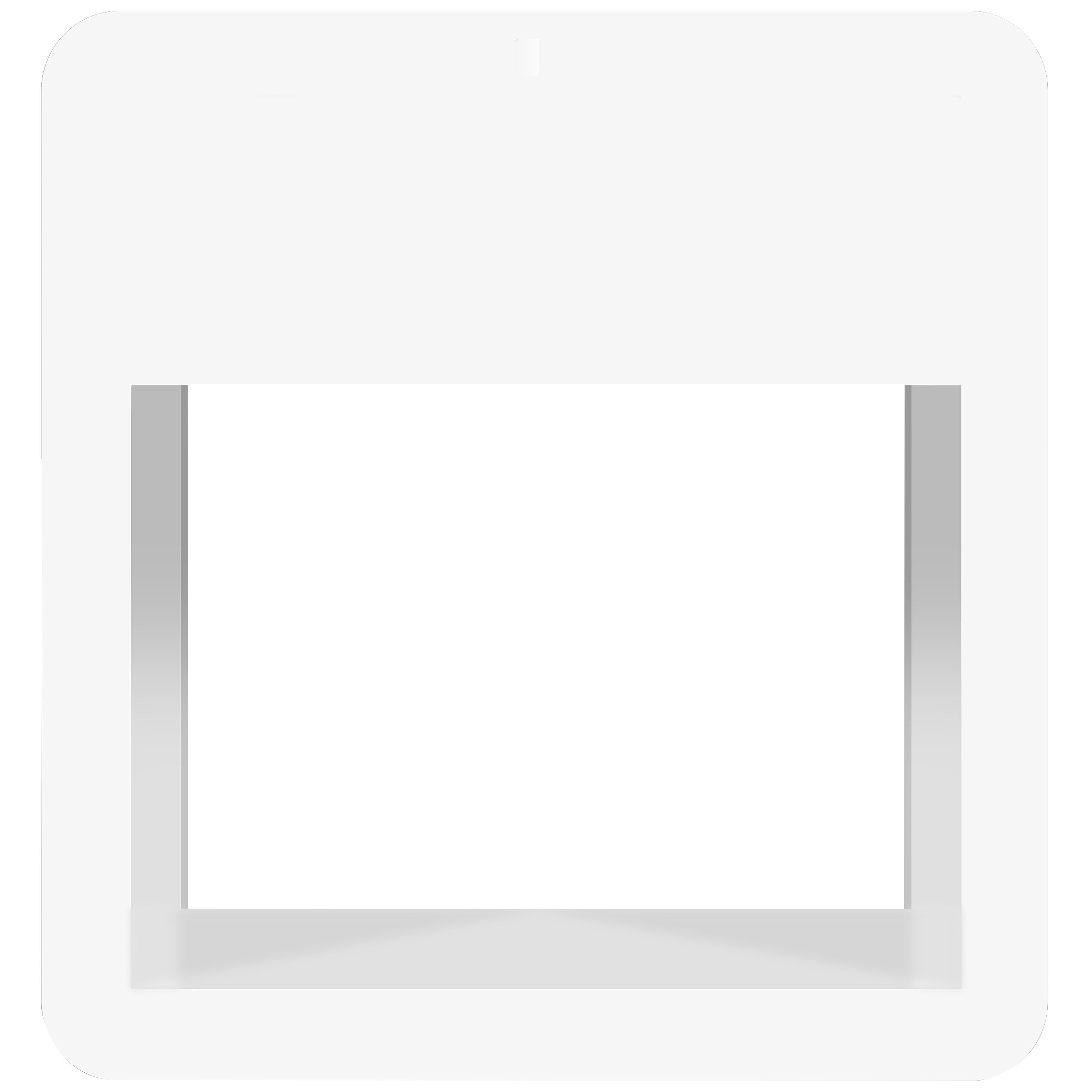 Meridian Langham White Night Stand