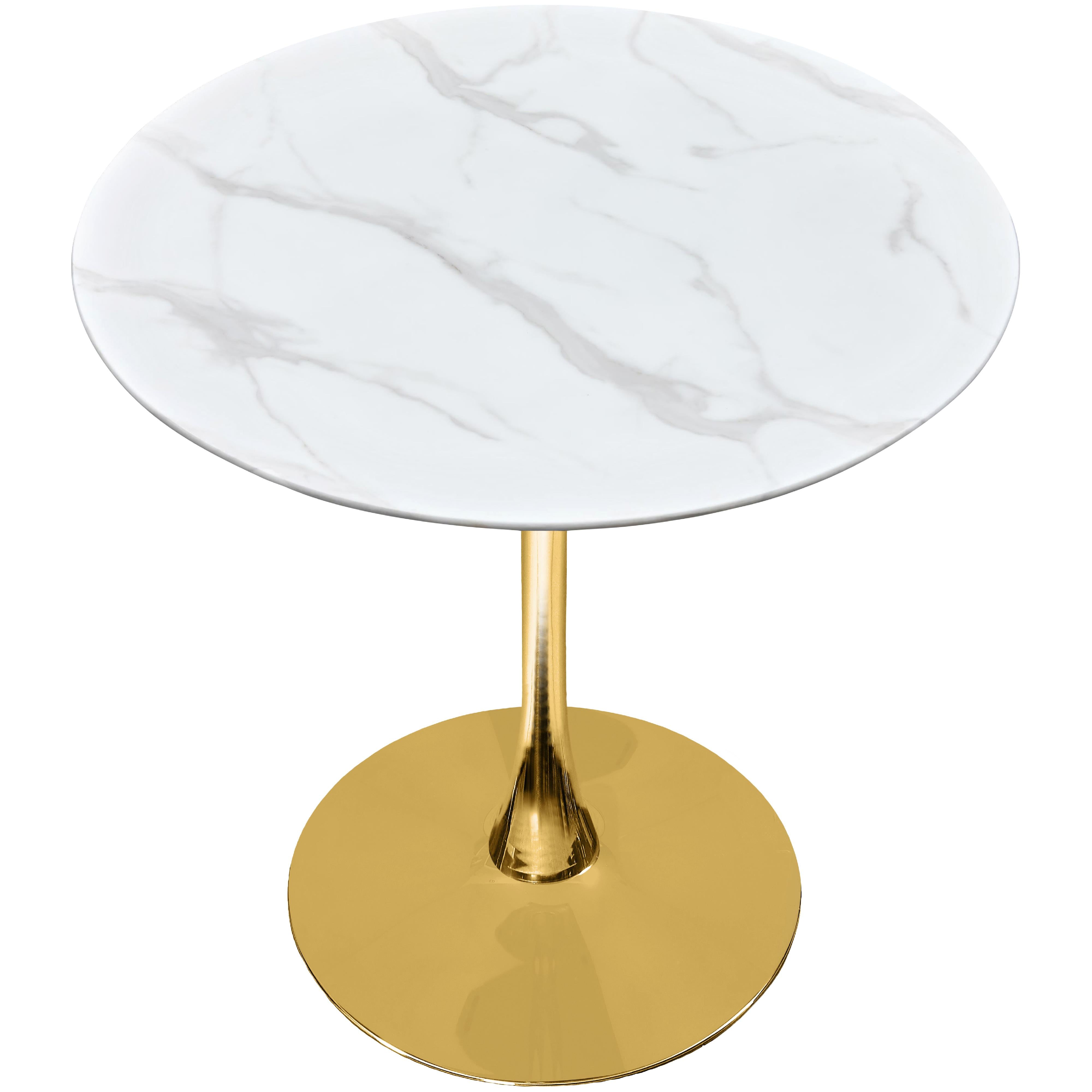 Meridian Holly Gold Counter Height Table (3 Boxes)