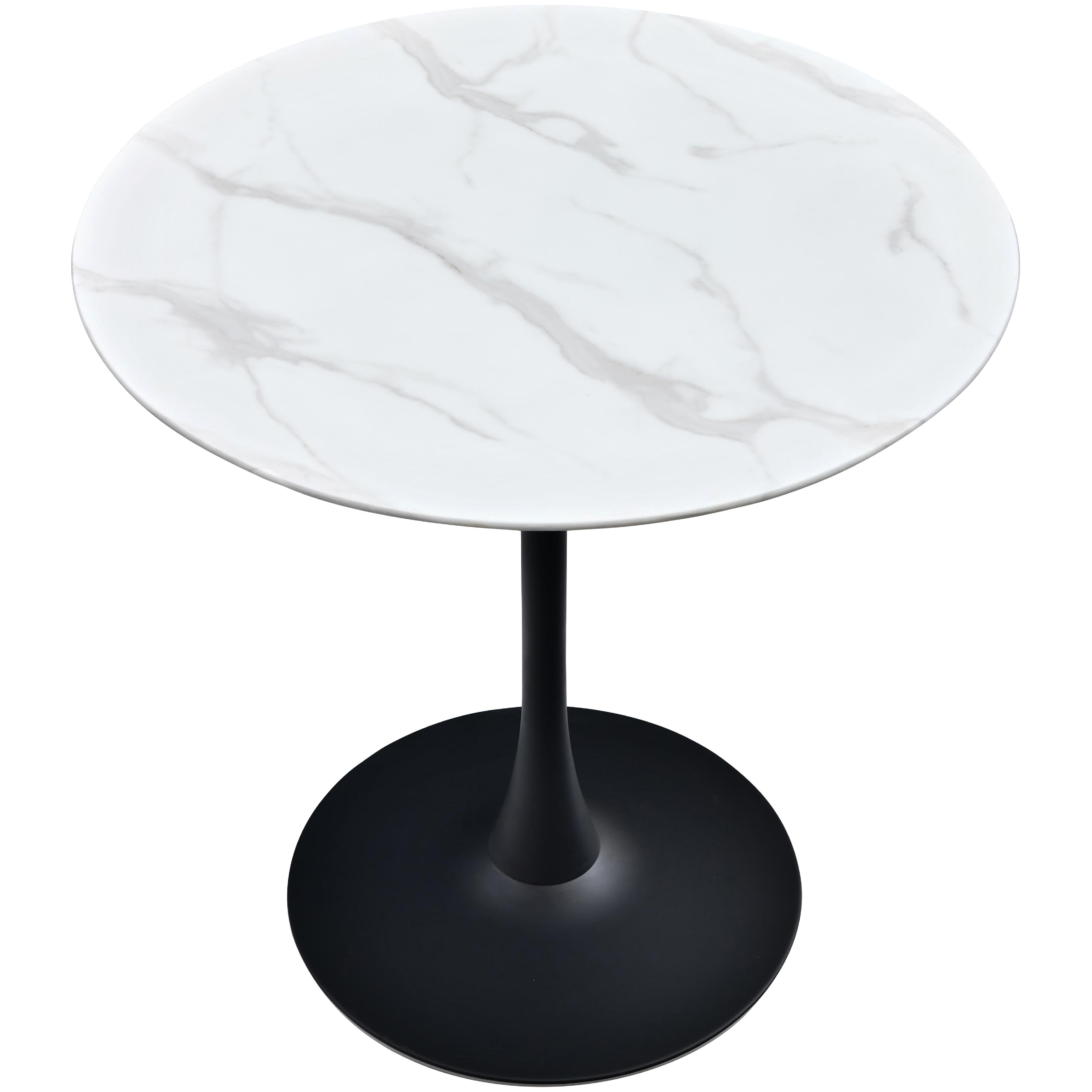 Meridian Holly Matte Black Counter Height Table (3 Boxes)