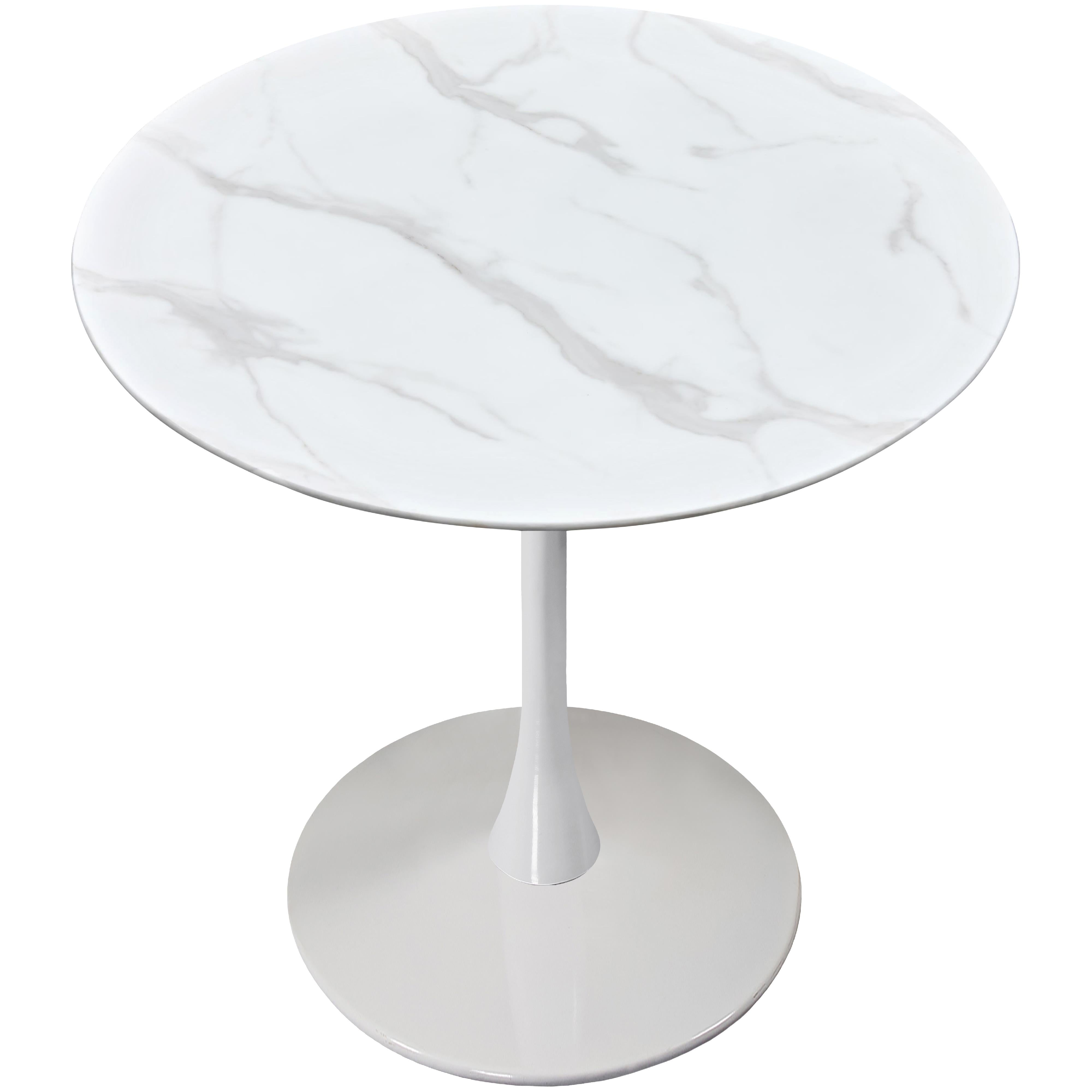 Meridian Holly White Counter Height Table (3 Boxes)