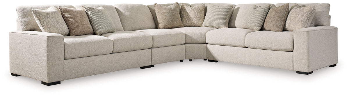 Ballyton Sand Sectional — 4-Piece Sectional