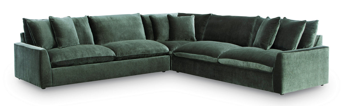 Ashley 780-01 Sectional — 3-Piece with Wedge