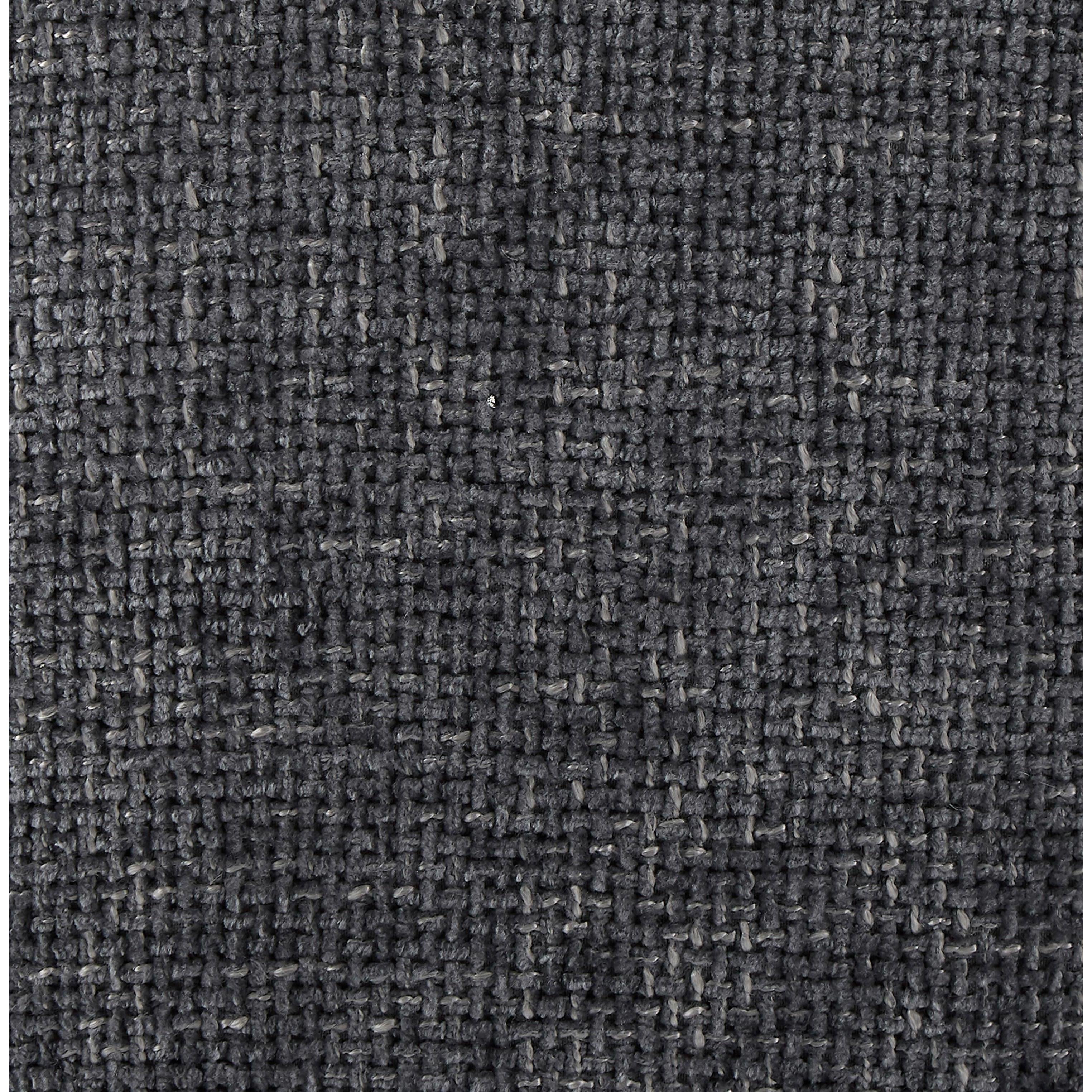 Meridian Quinn Grey Chenille Fabric Armless Chair