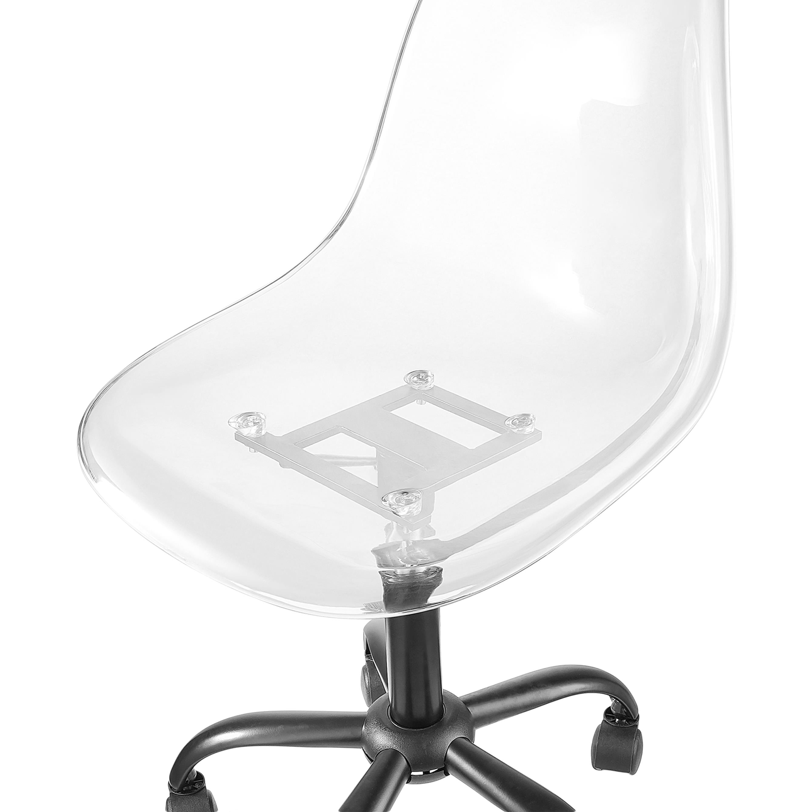 Meridian Clarion Matte Black Office Chair