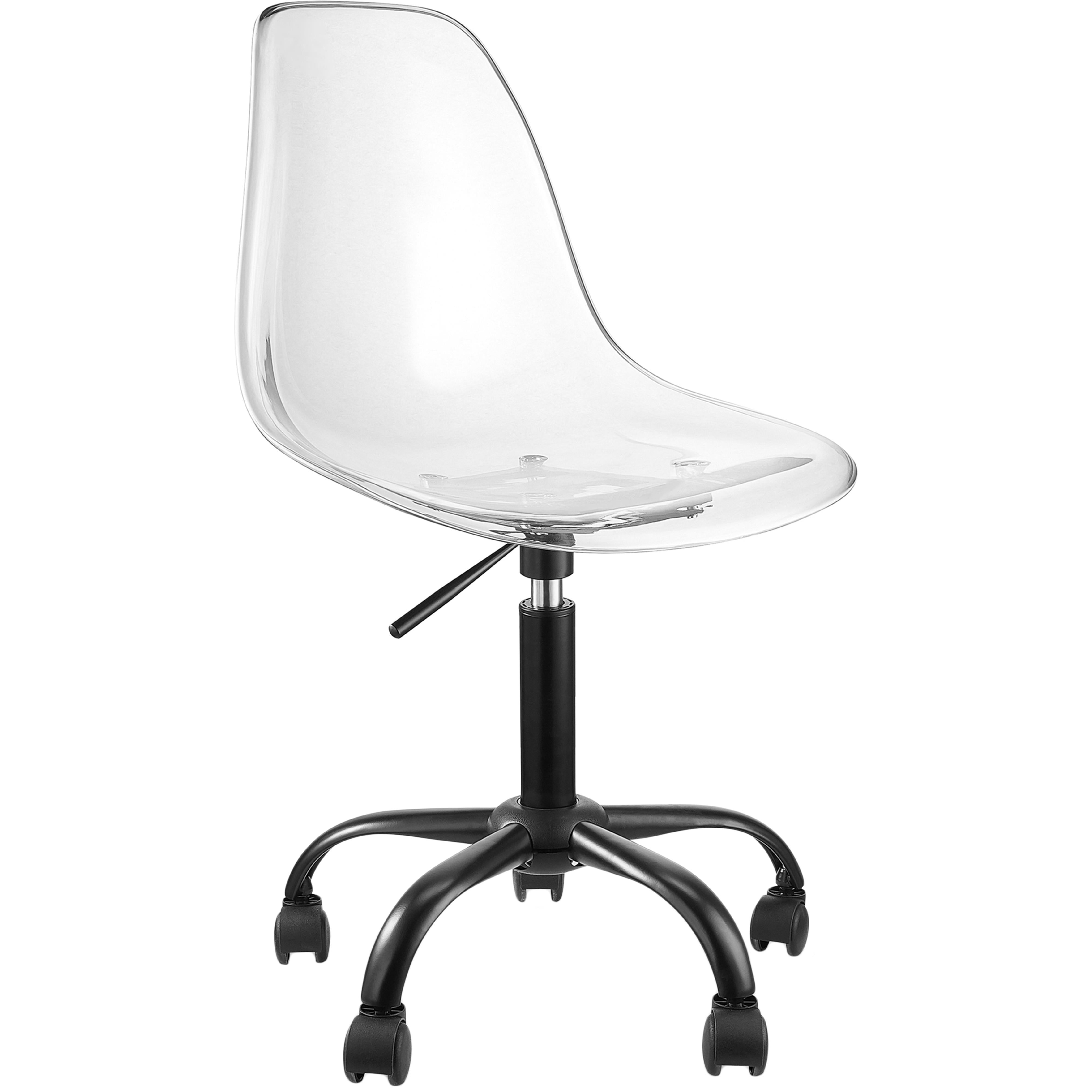 Meridian Clarion Matte Black Office Chair