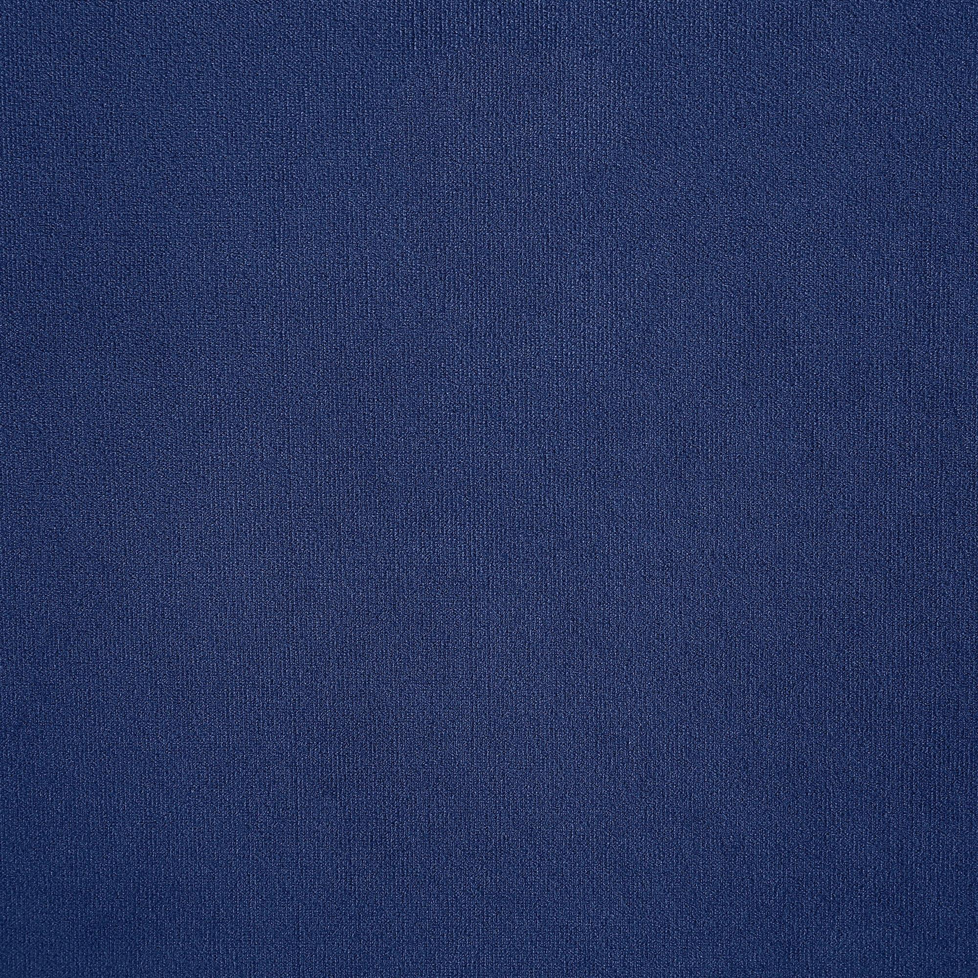 Meridian Comfy Navy Velvet Modular Ottoman