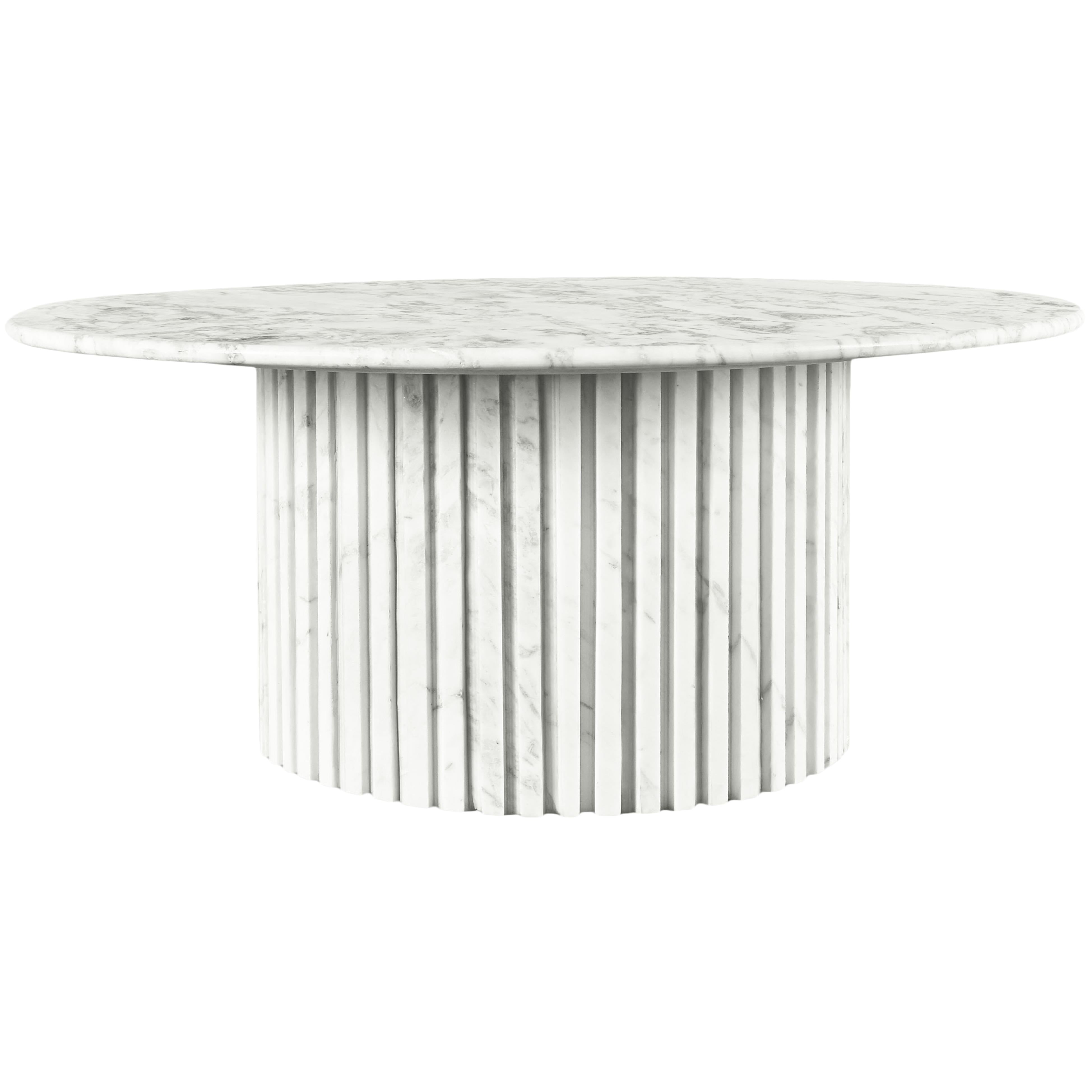 Meridian Genoa White Coffee Table