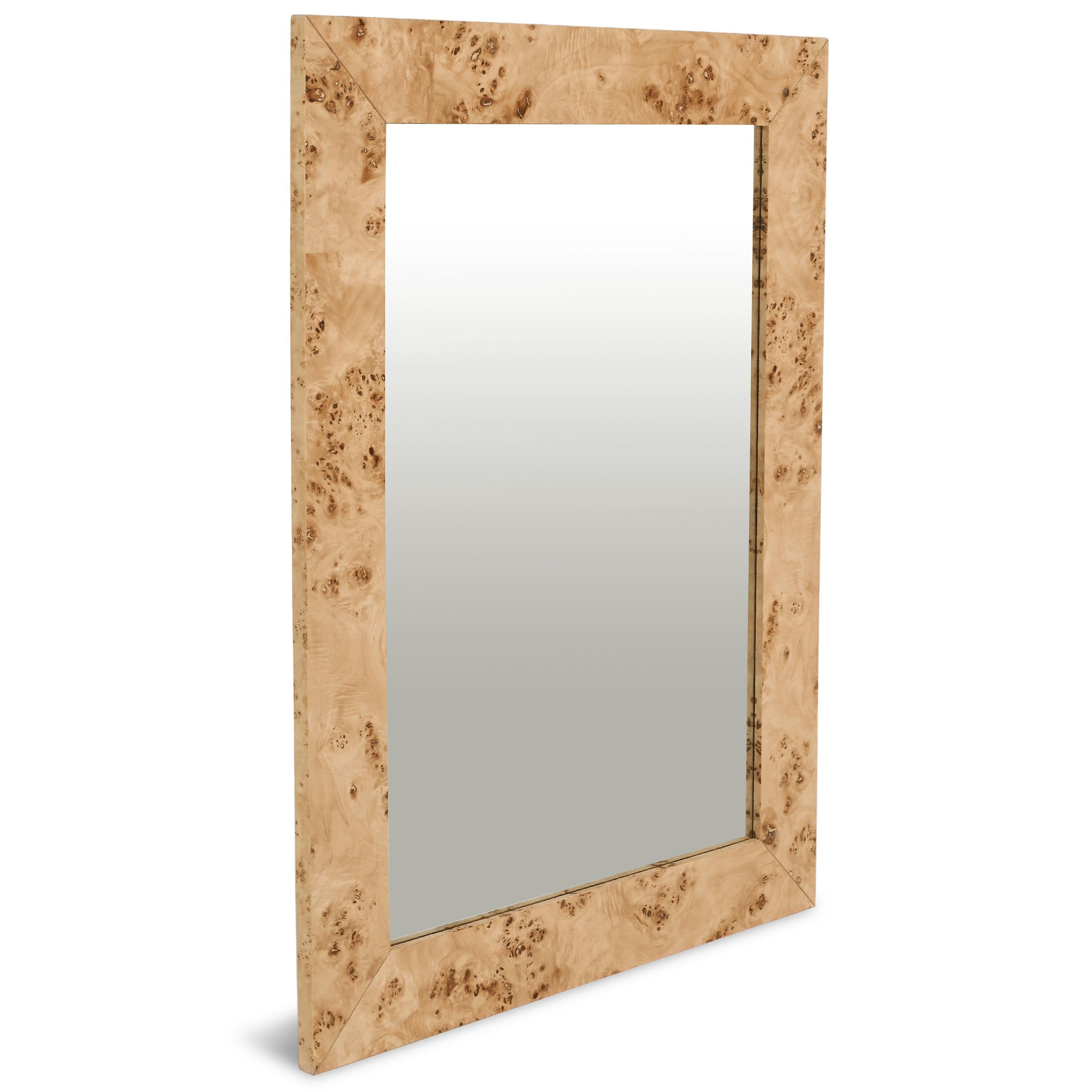 Meridian Cresthill Natural Ash Mirror
