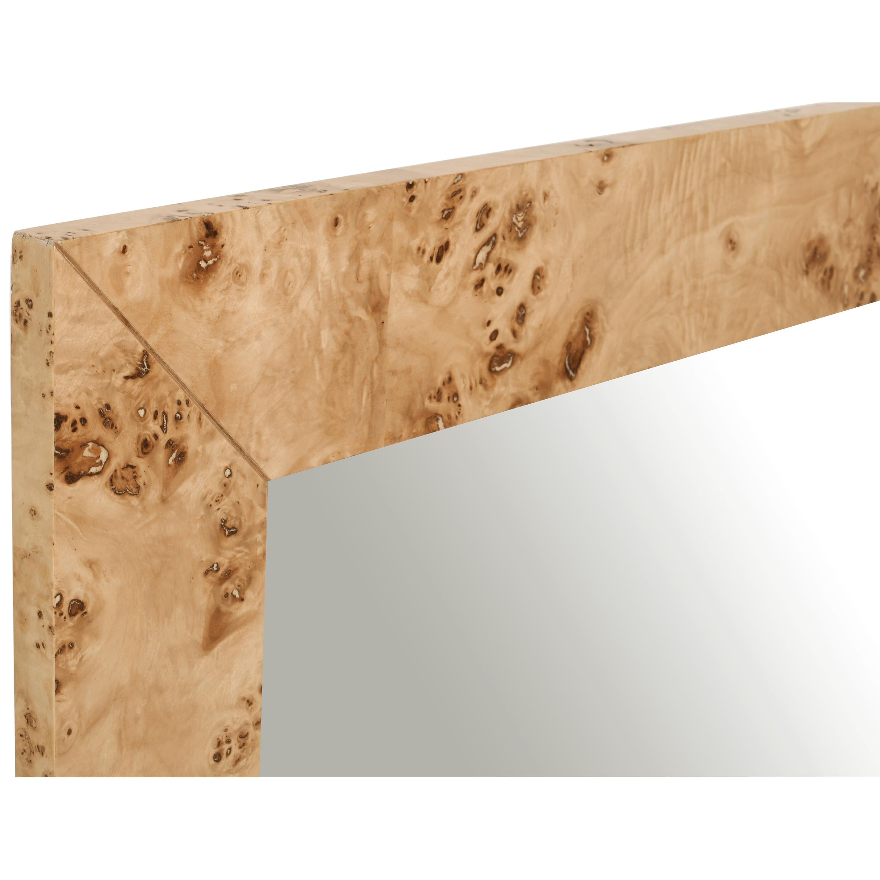 Meridian Cresthill Natural Ash Mirror