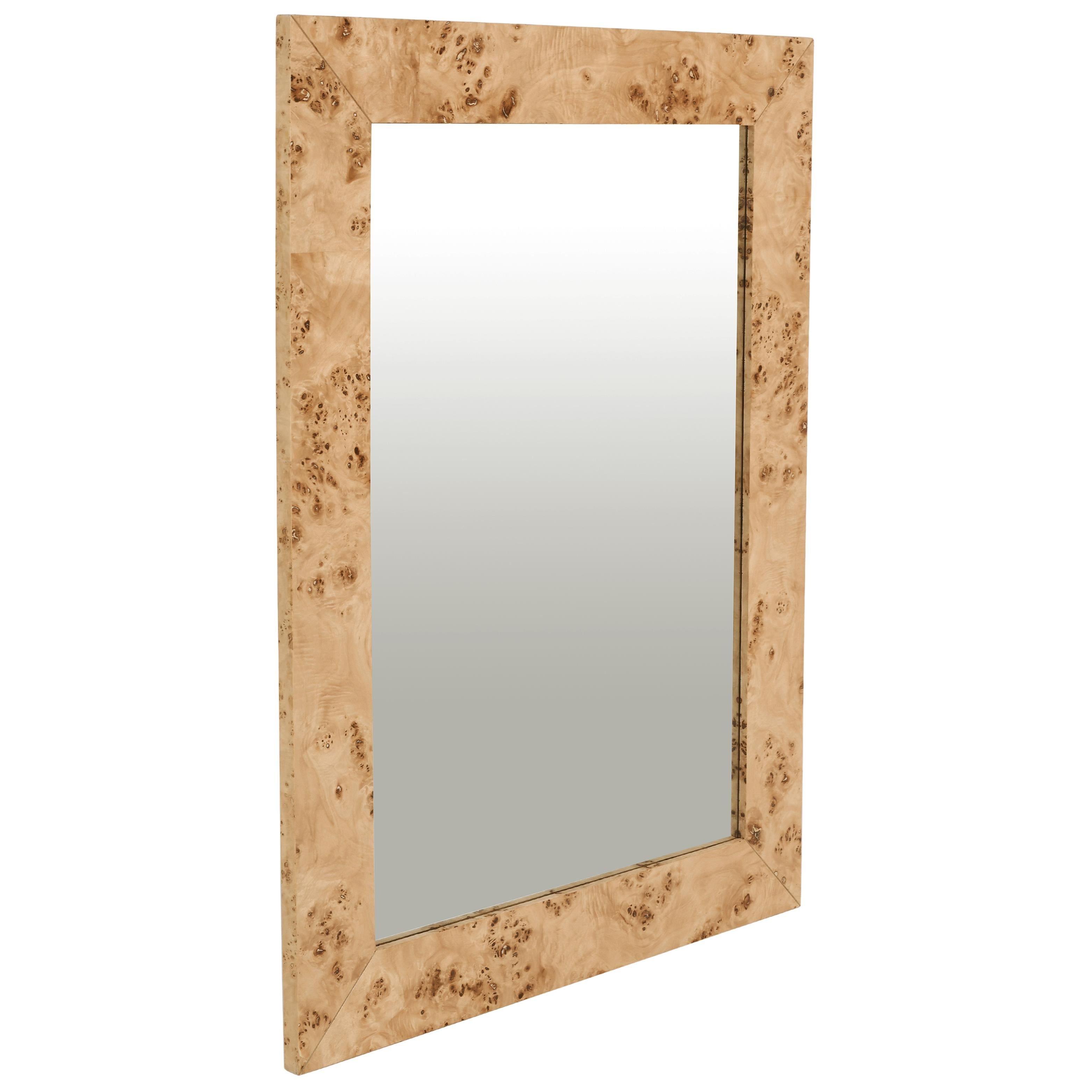 Meridian Cresthill Natural Ash Mirror