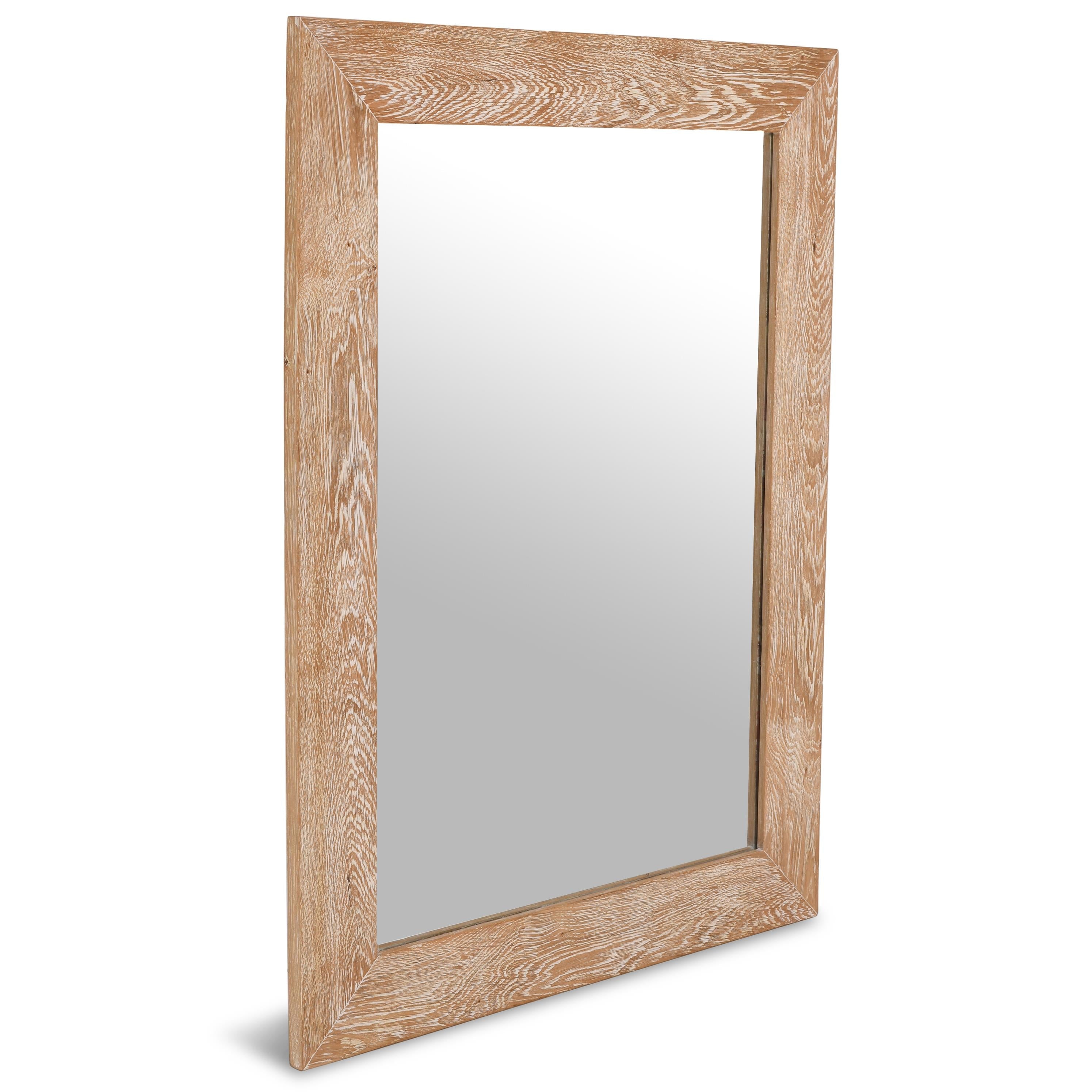 Meridian Cresthill White Oak Mirror