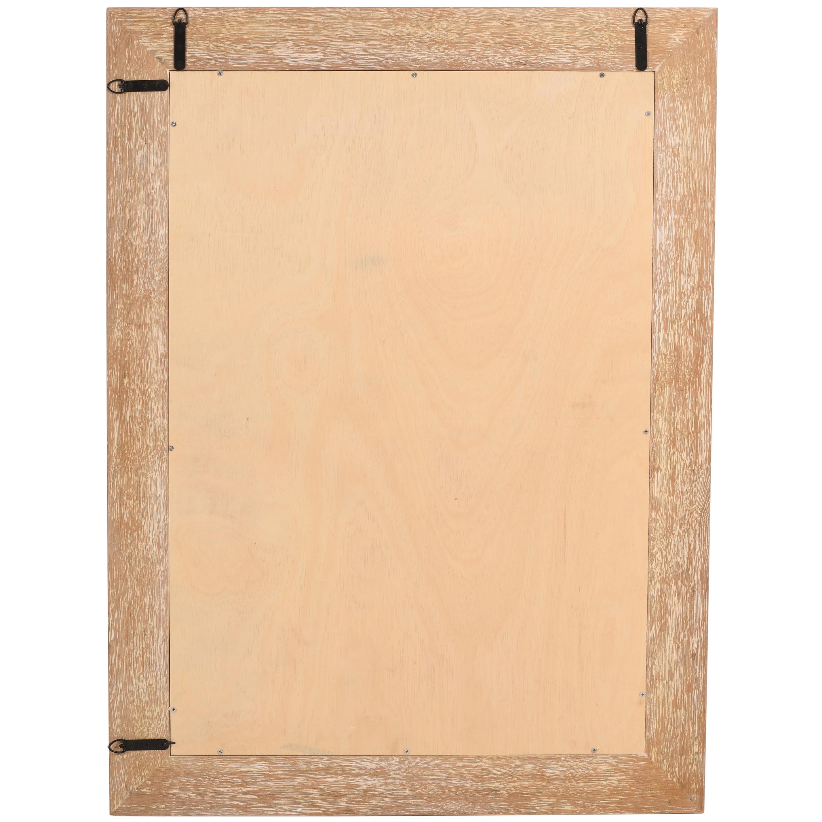 Meridian Cresthill White Oak Mirror