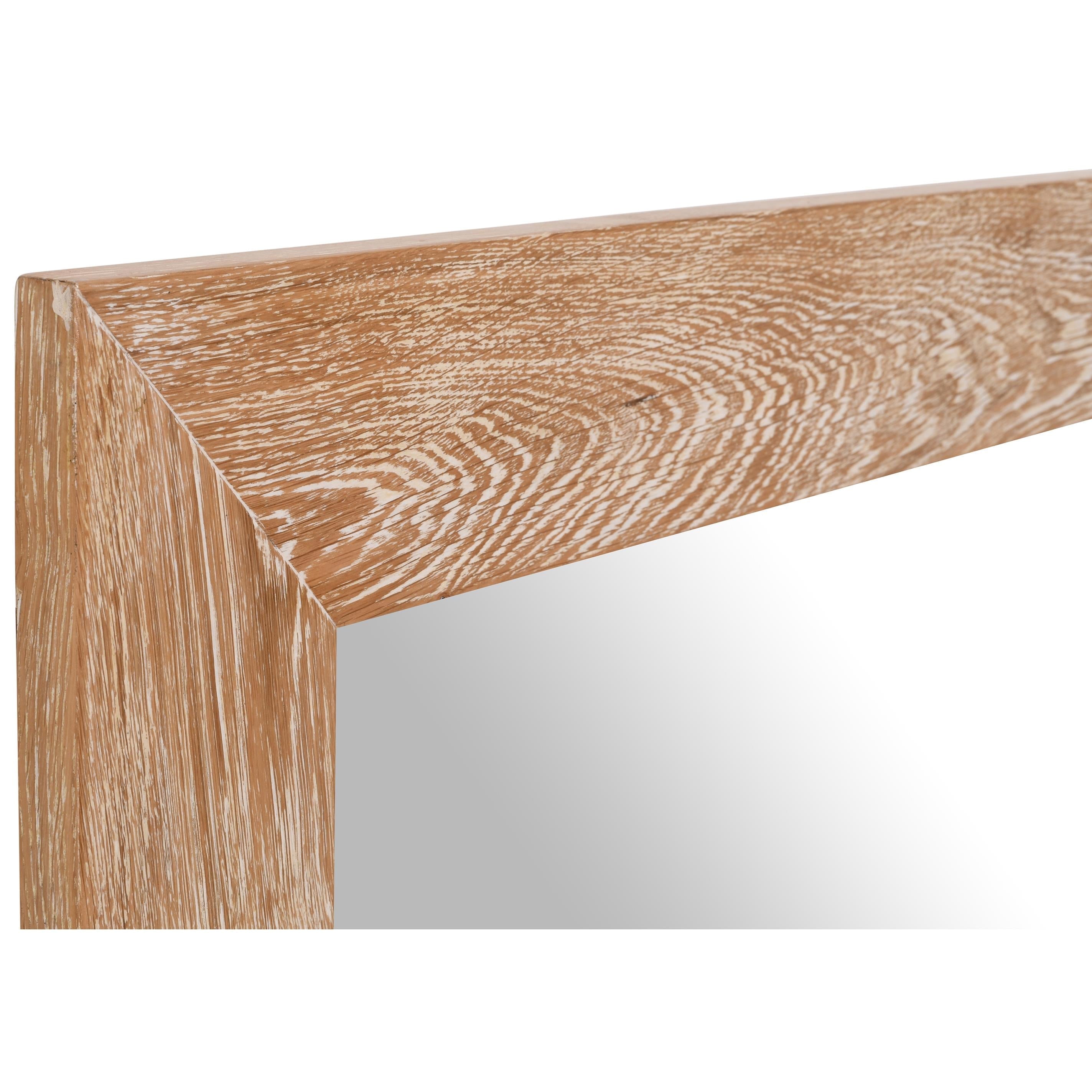 Meridian Cresthill White Oak Mirror