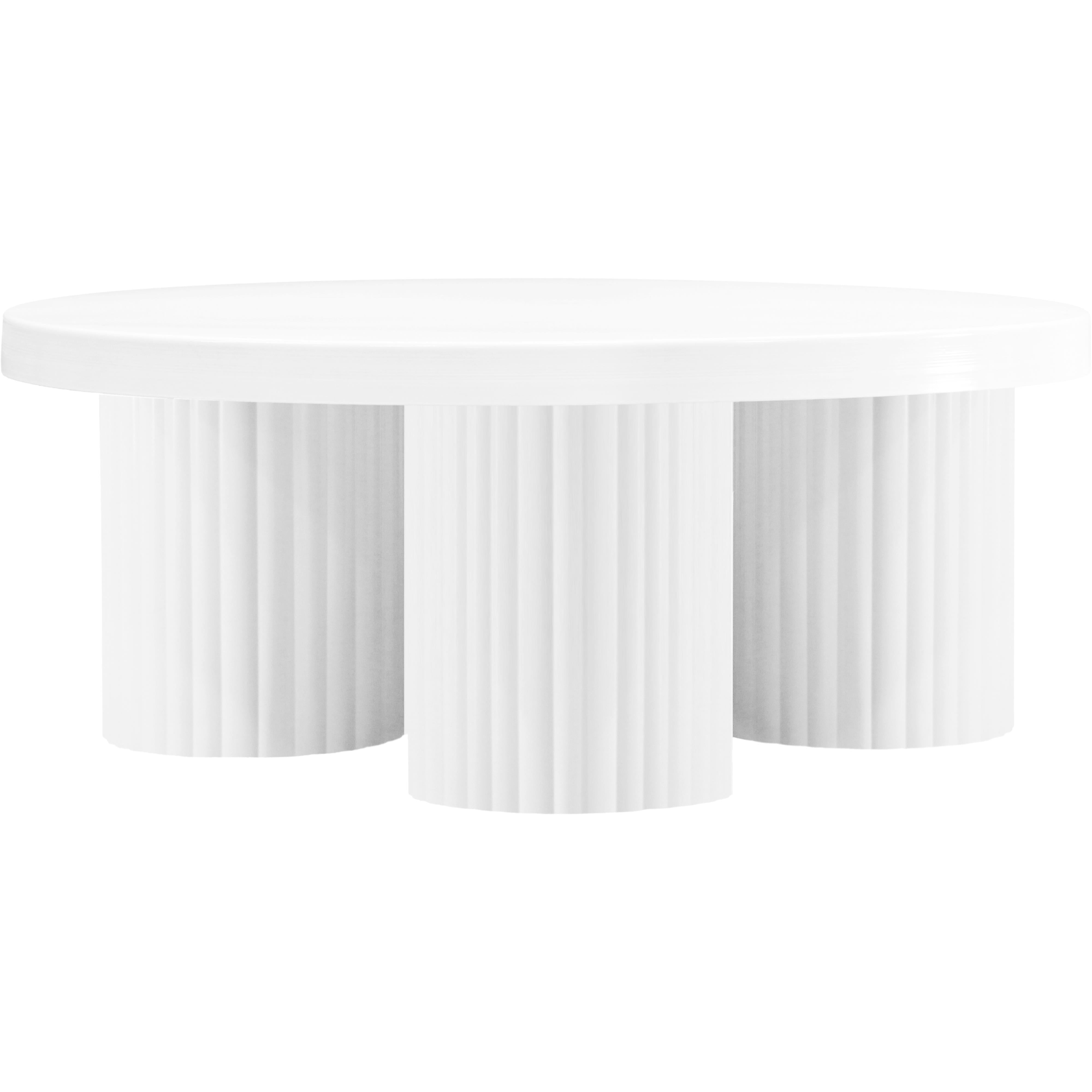Meridian Rhodes White Coffee Table
