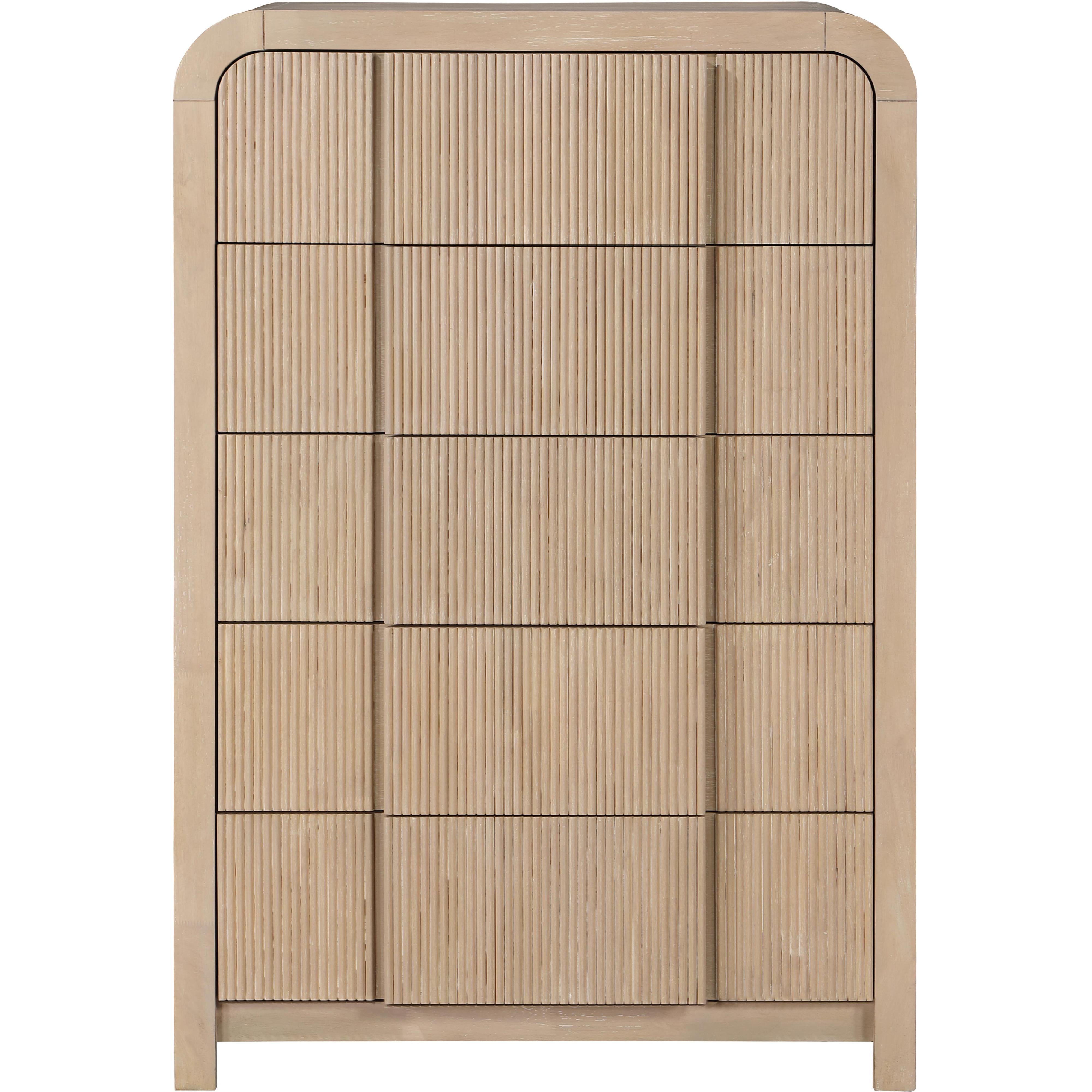 Meridian Fluted Natural Chest