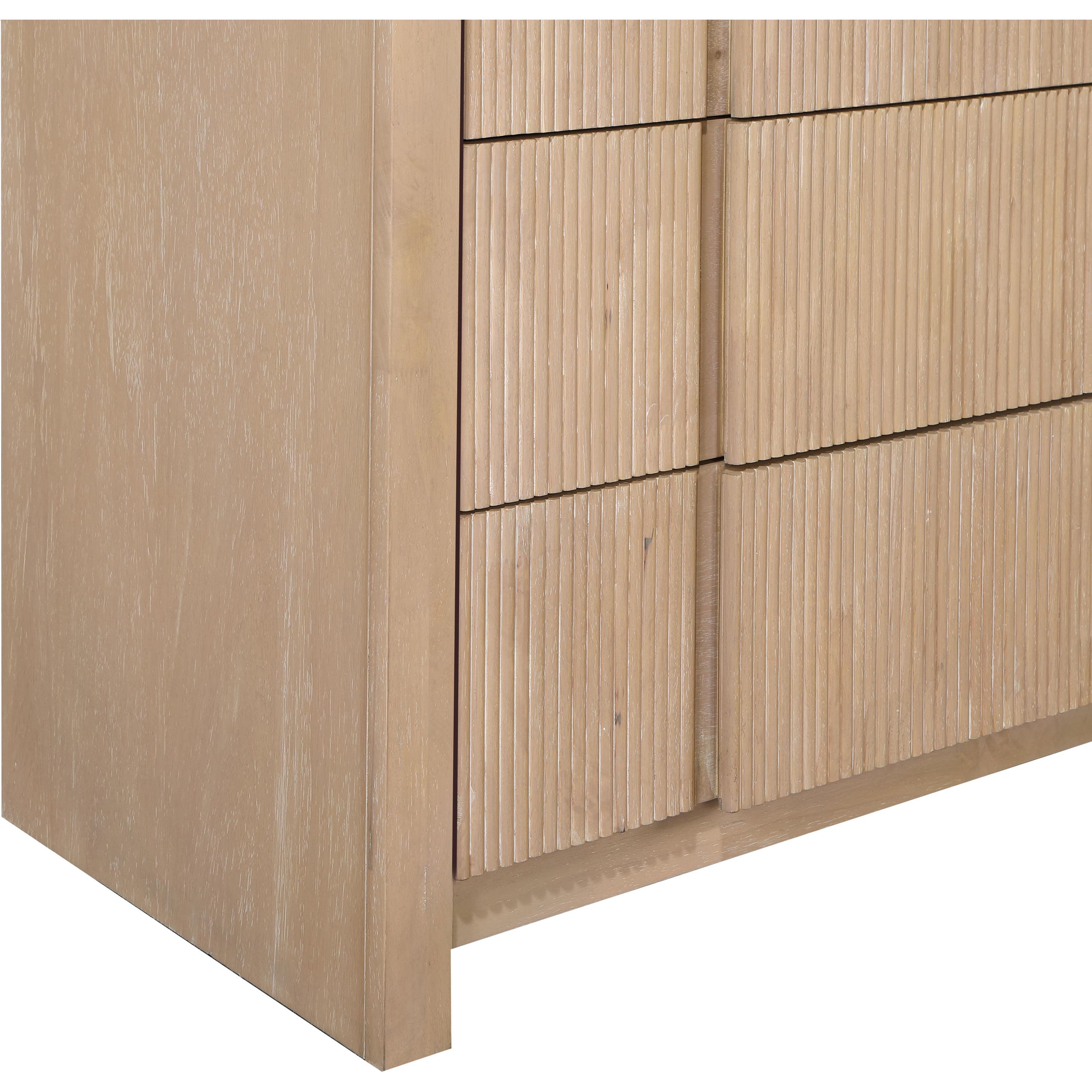 Meridian Fluted Natural Dresser