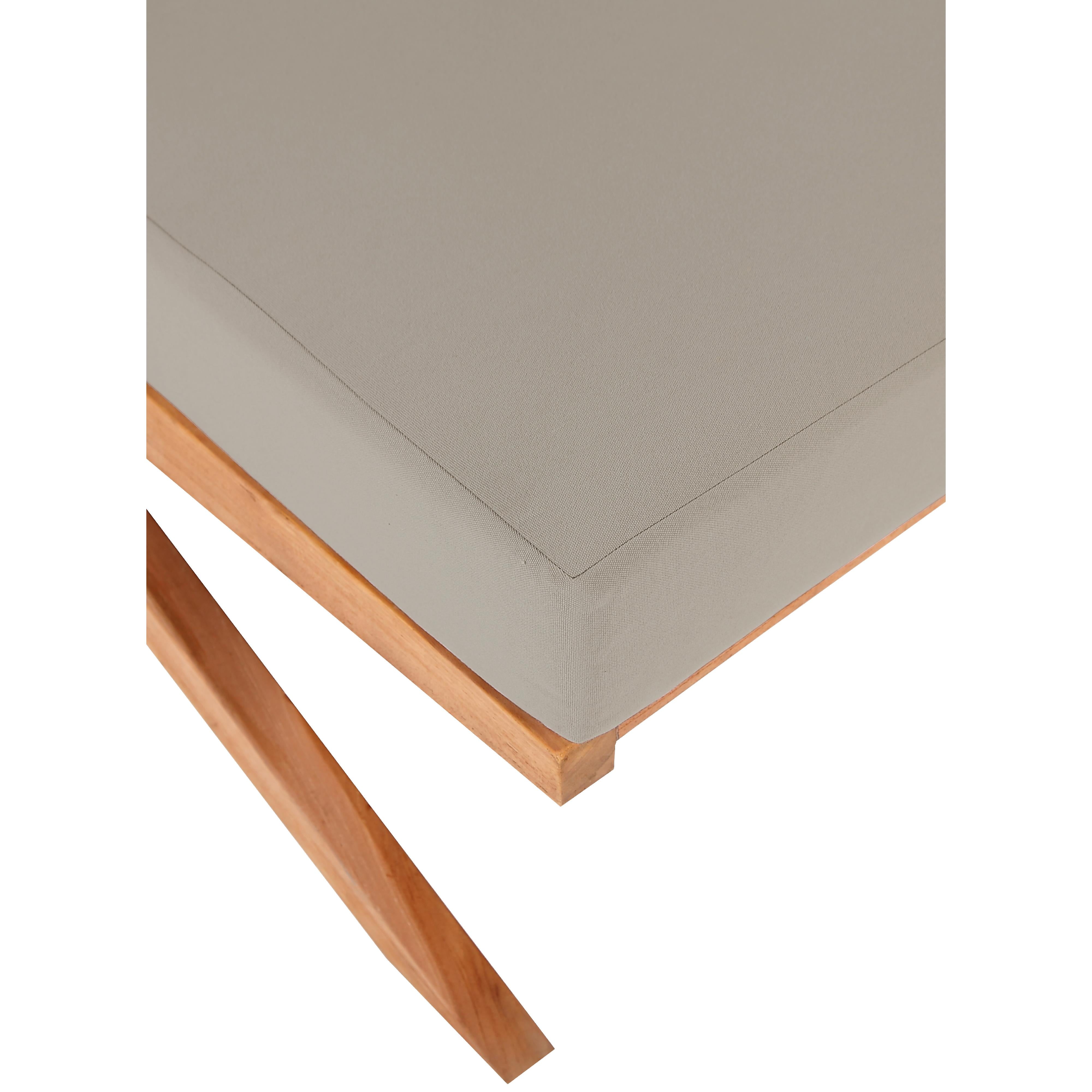 Meridian Tahiti Grey Water Resistant Fabric Outdoor Sofa